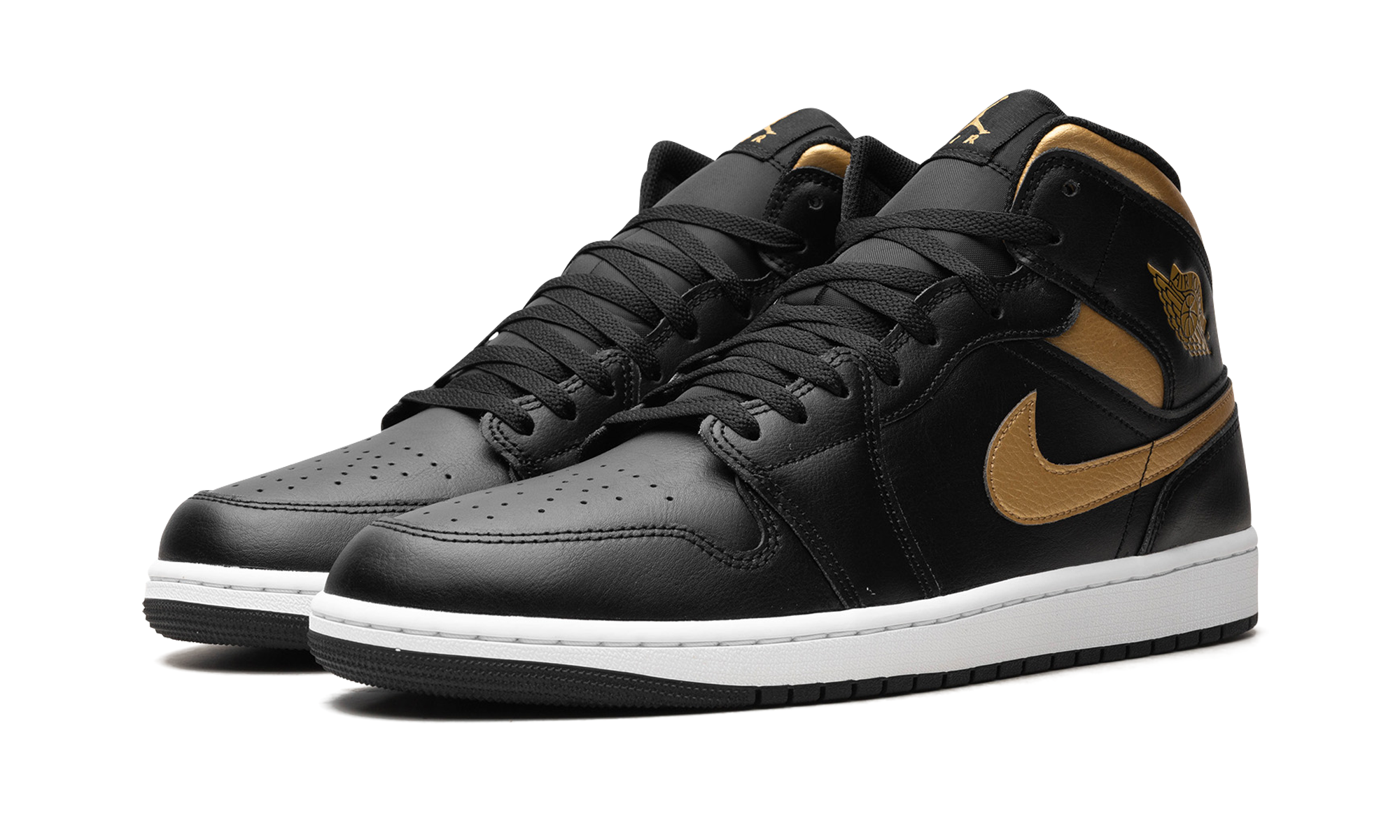 AJ 1 Mid "Black"