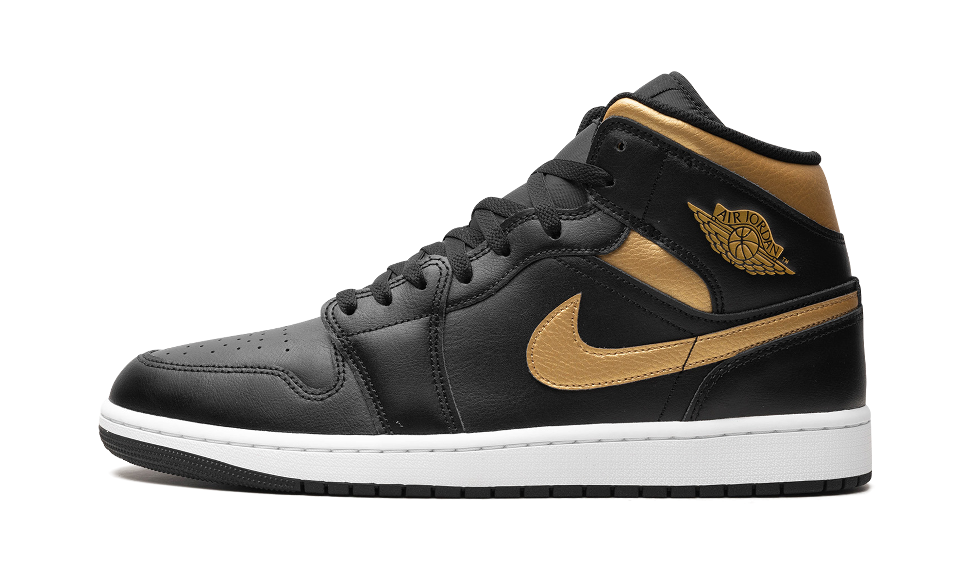 AJ 1 Mid "Black"