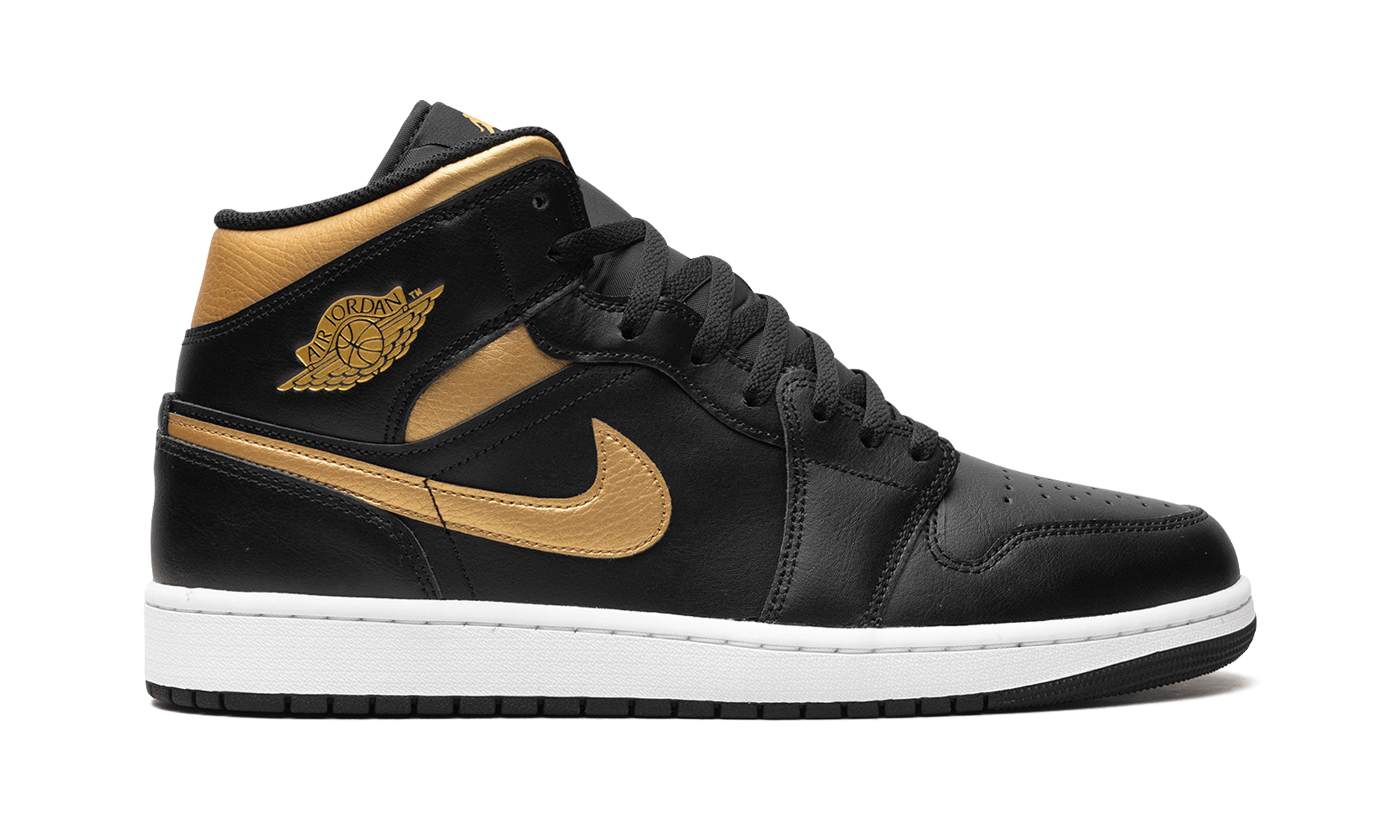AJ 1 Mid "Black"