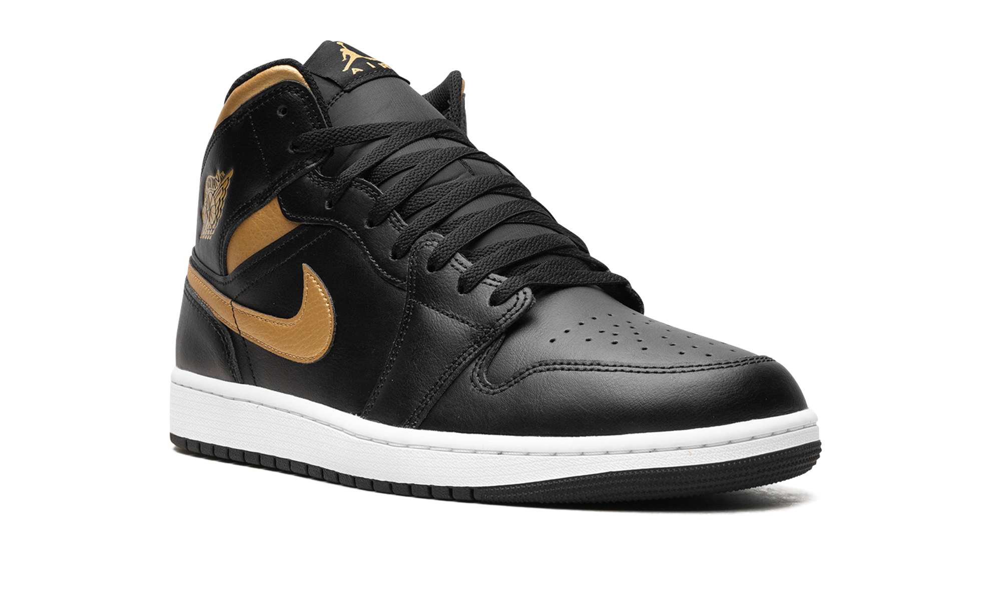 AJ 1 Mid "Black"
