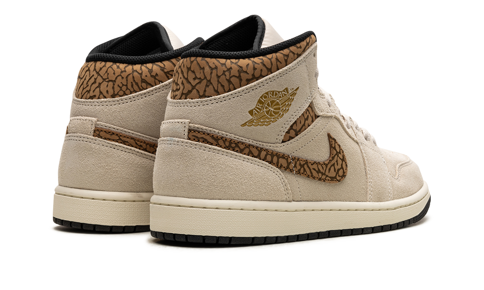 AJ 1 Mid "Brown Elephant"