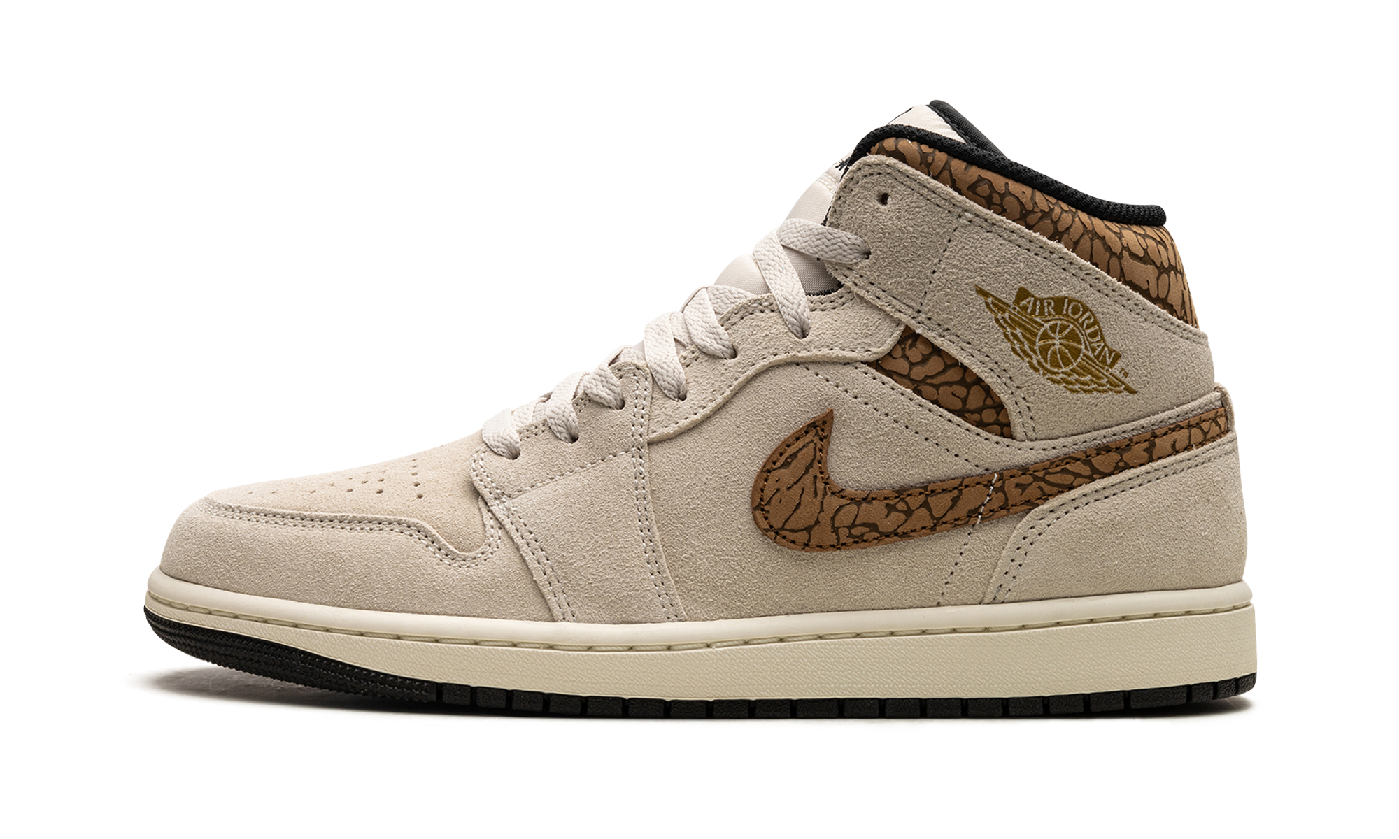 AJ 1 Mid "Brown Elephant"