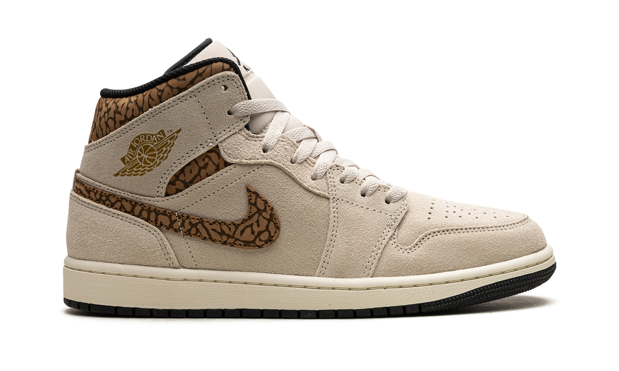 AJ 1 Mid "Brown Elephant"