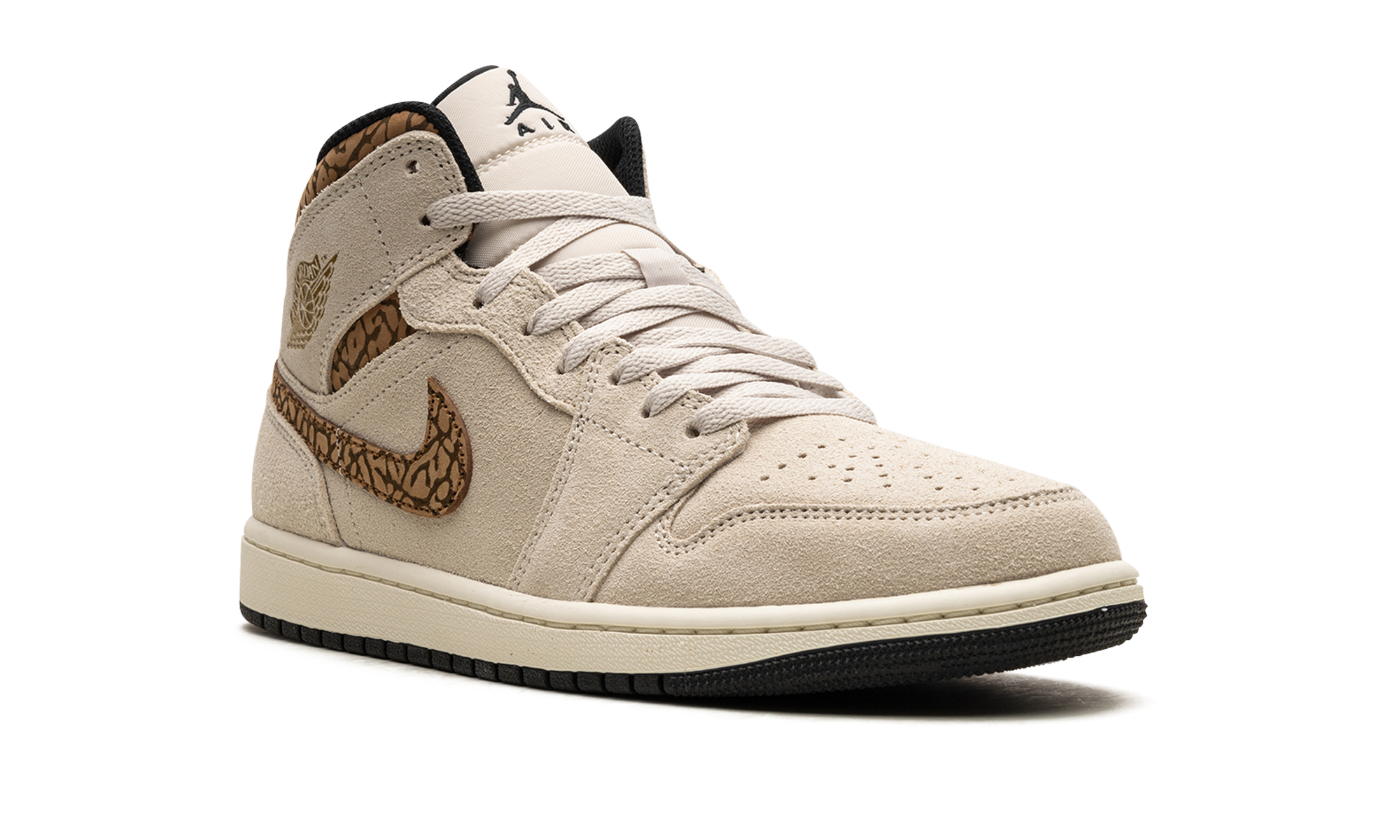 AJ 1 Mid "Brown Elephant"