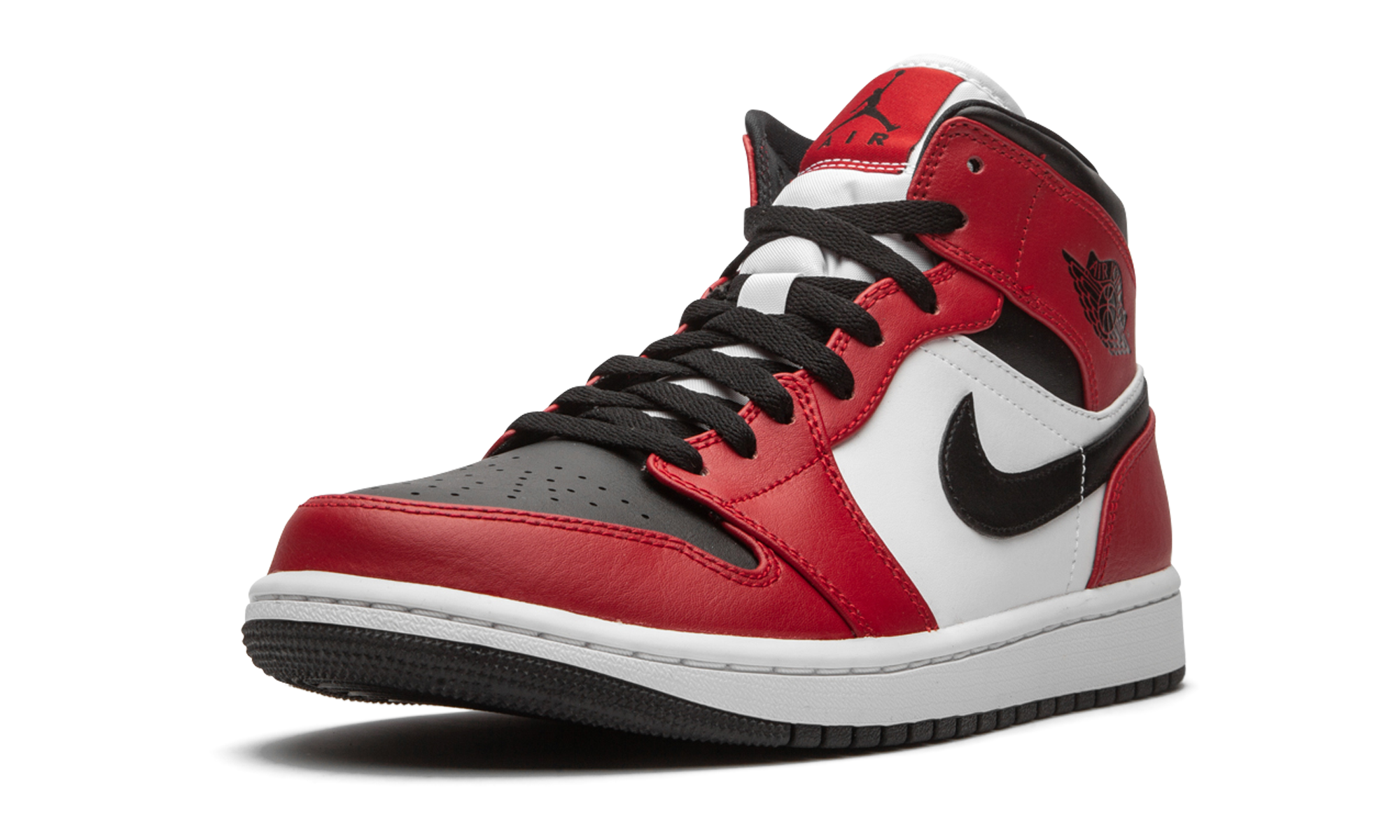 AJ 1 Mid "Chicago Black Toe"