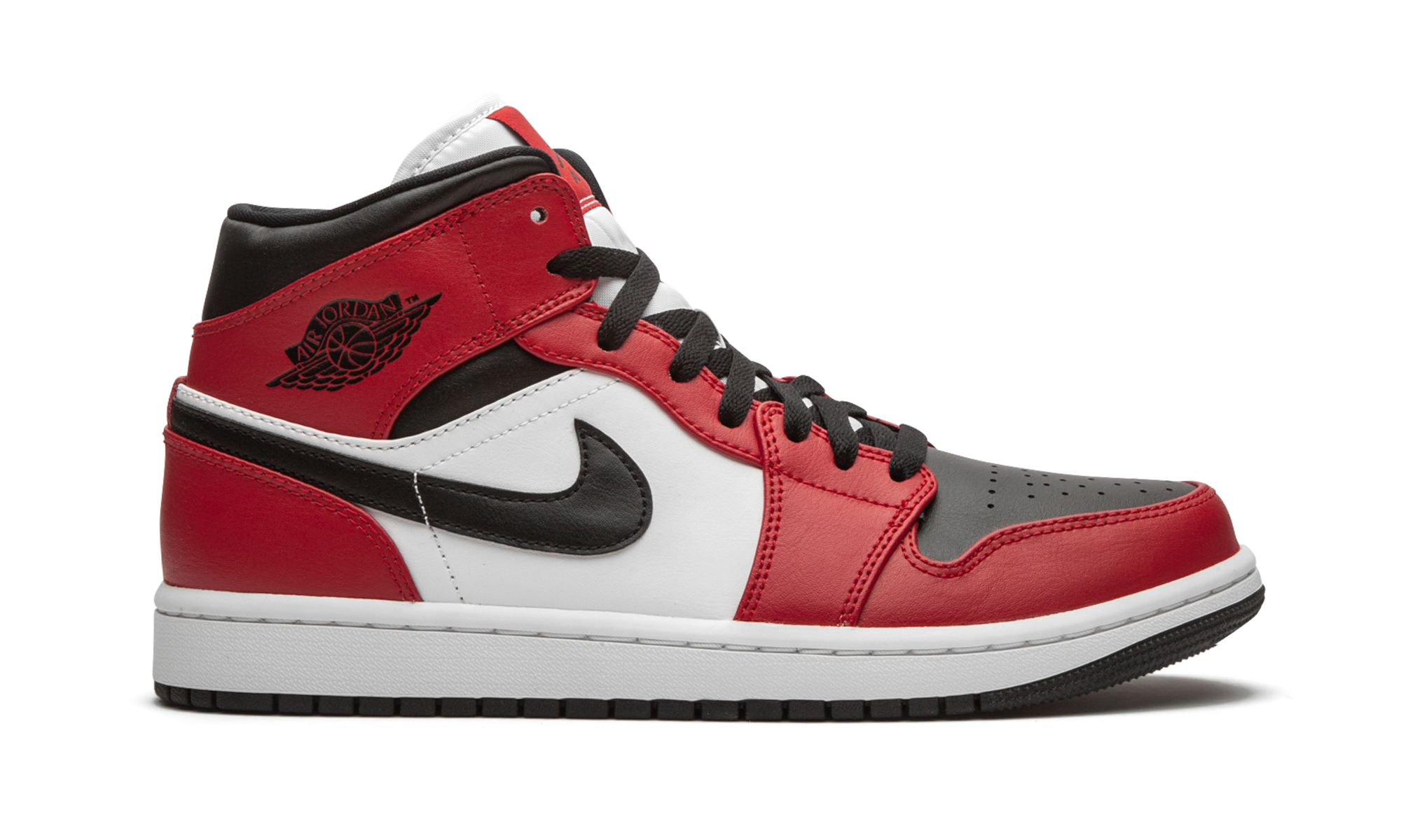 AJ 1 Mid "Chicago Black Toe"