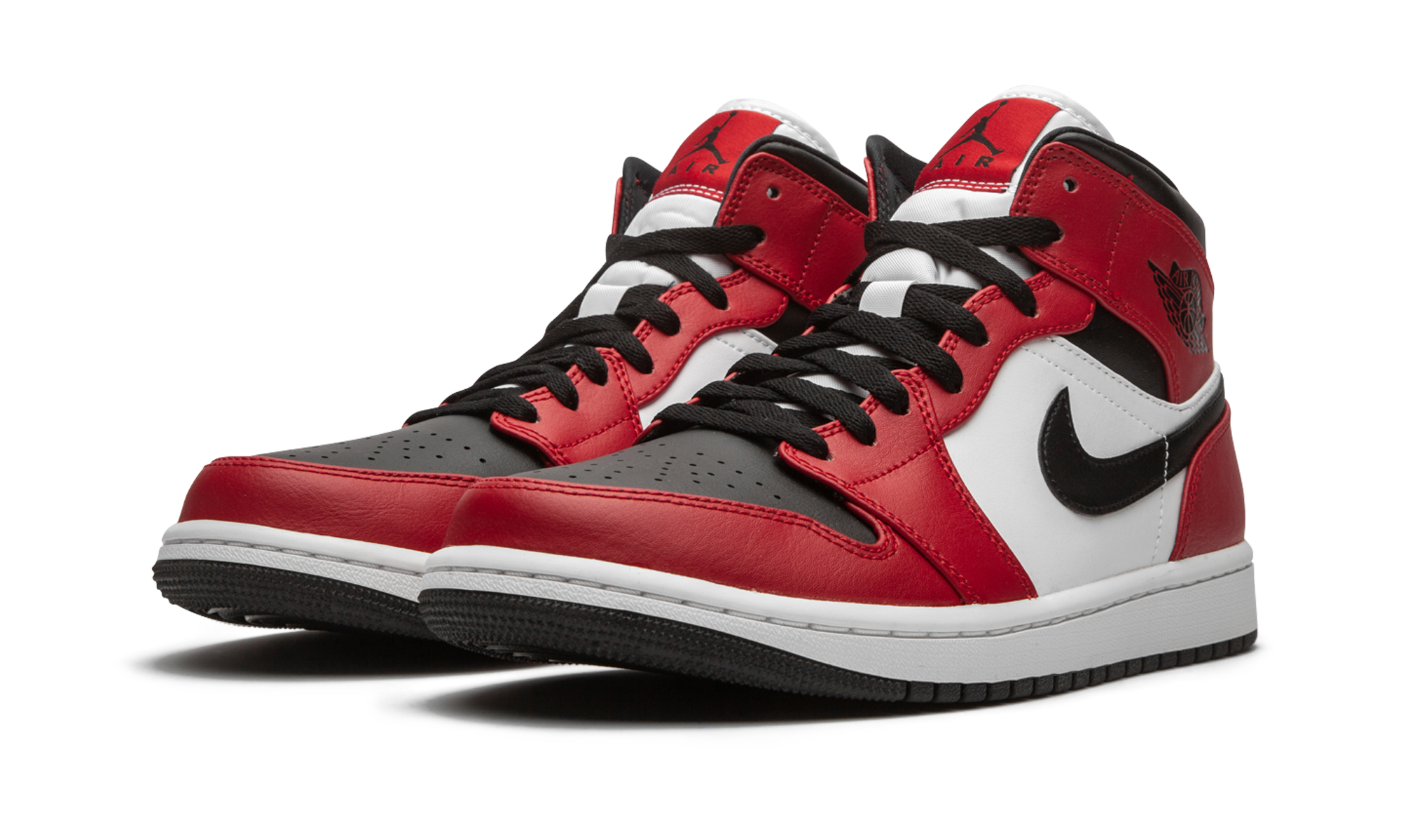 AJ 1 Mid "Chicago Black Toe"