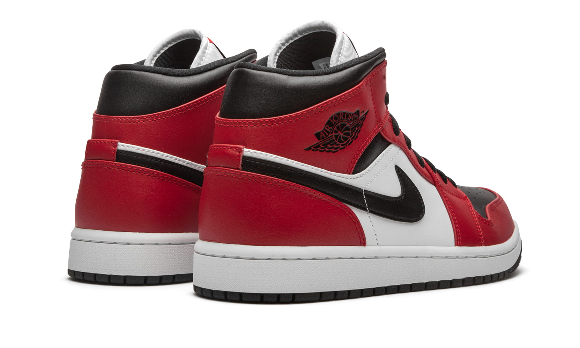 AJ 1 Mid "Chicago Black Toe"