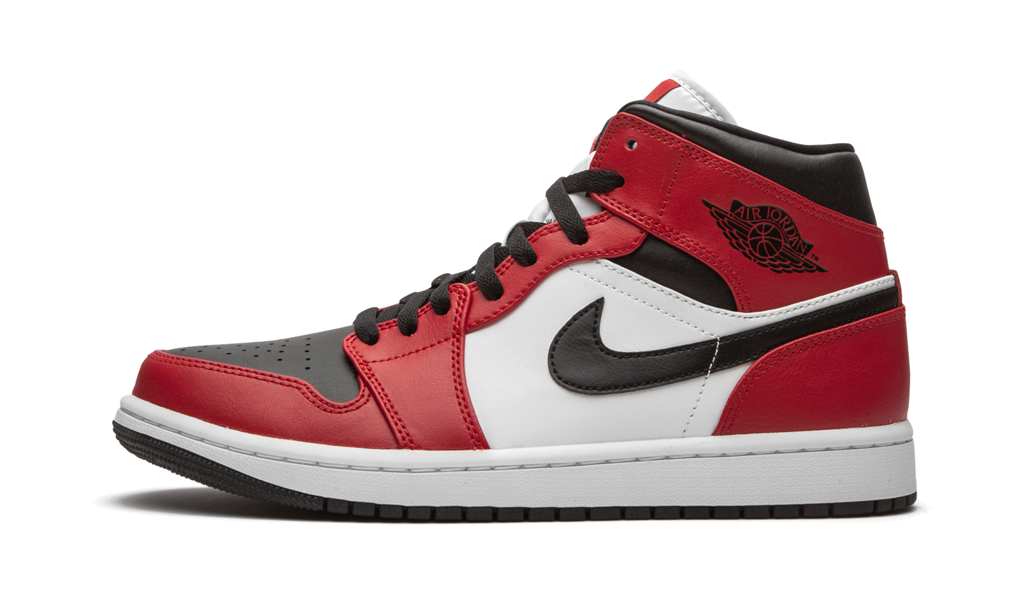 AJ 1 Mid "Chicago Black Toe"