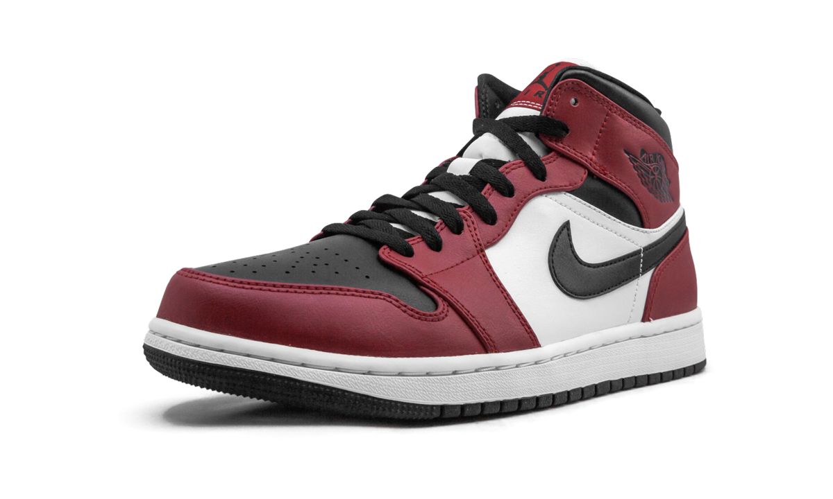 AJ 1 Mid "Chicago Black Toe"