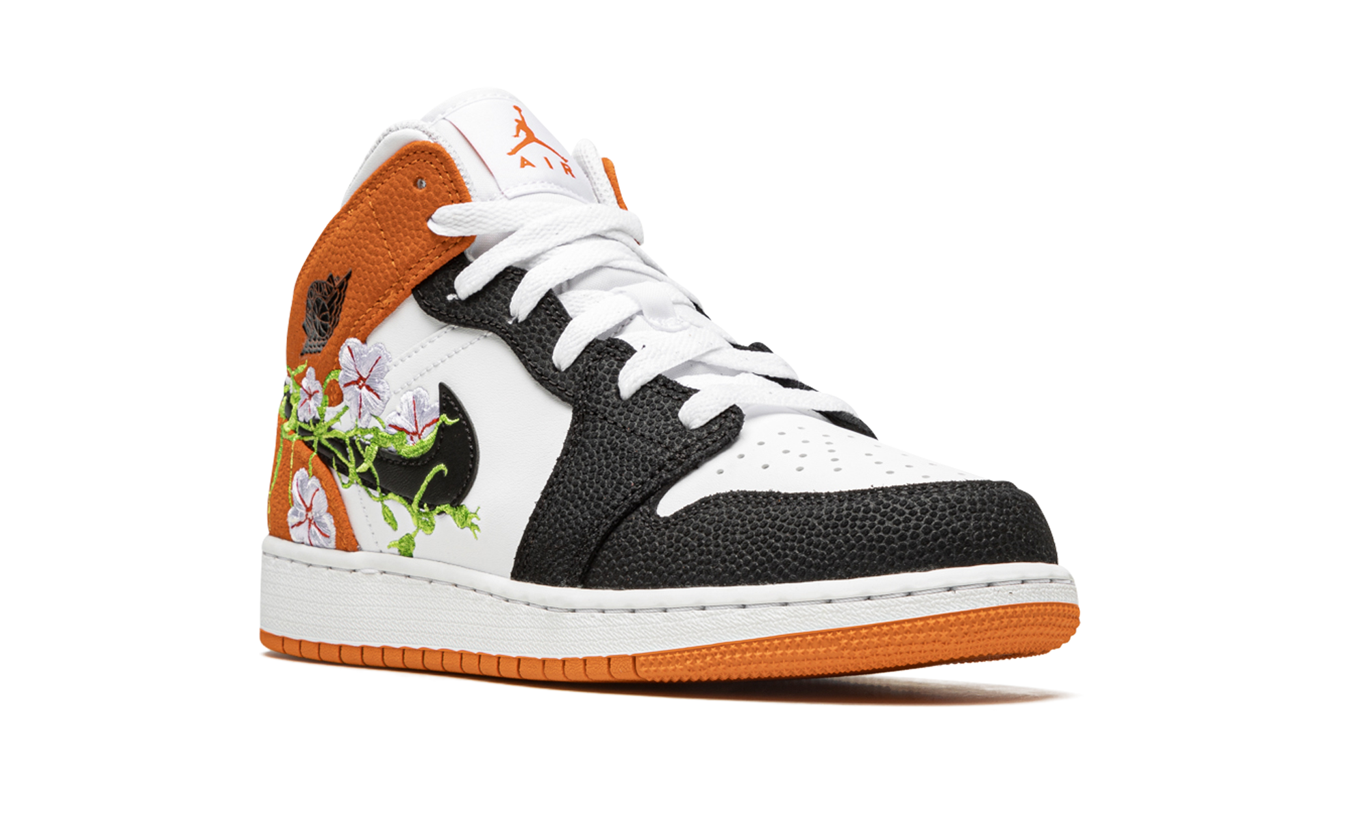 AJ 1 Mid GS "Basketball Blossom"