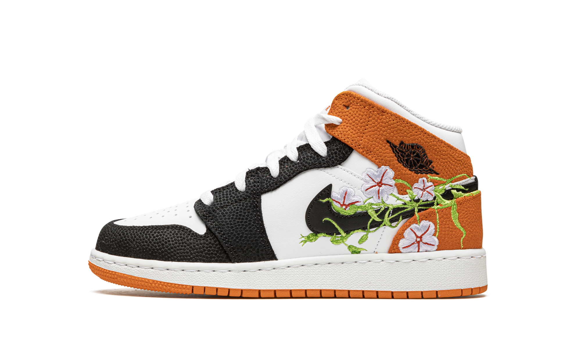AJ 1 Mid GS "Basketball Blossom"