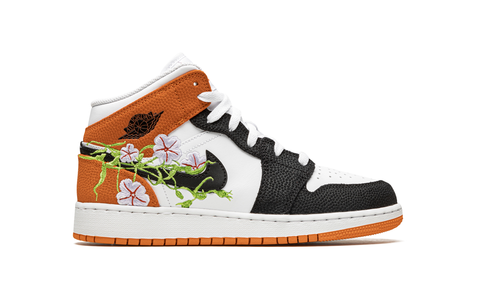 AJ 1 Mid GS "Basketball Blossom"