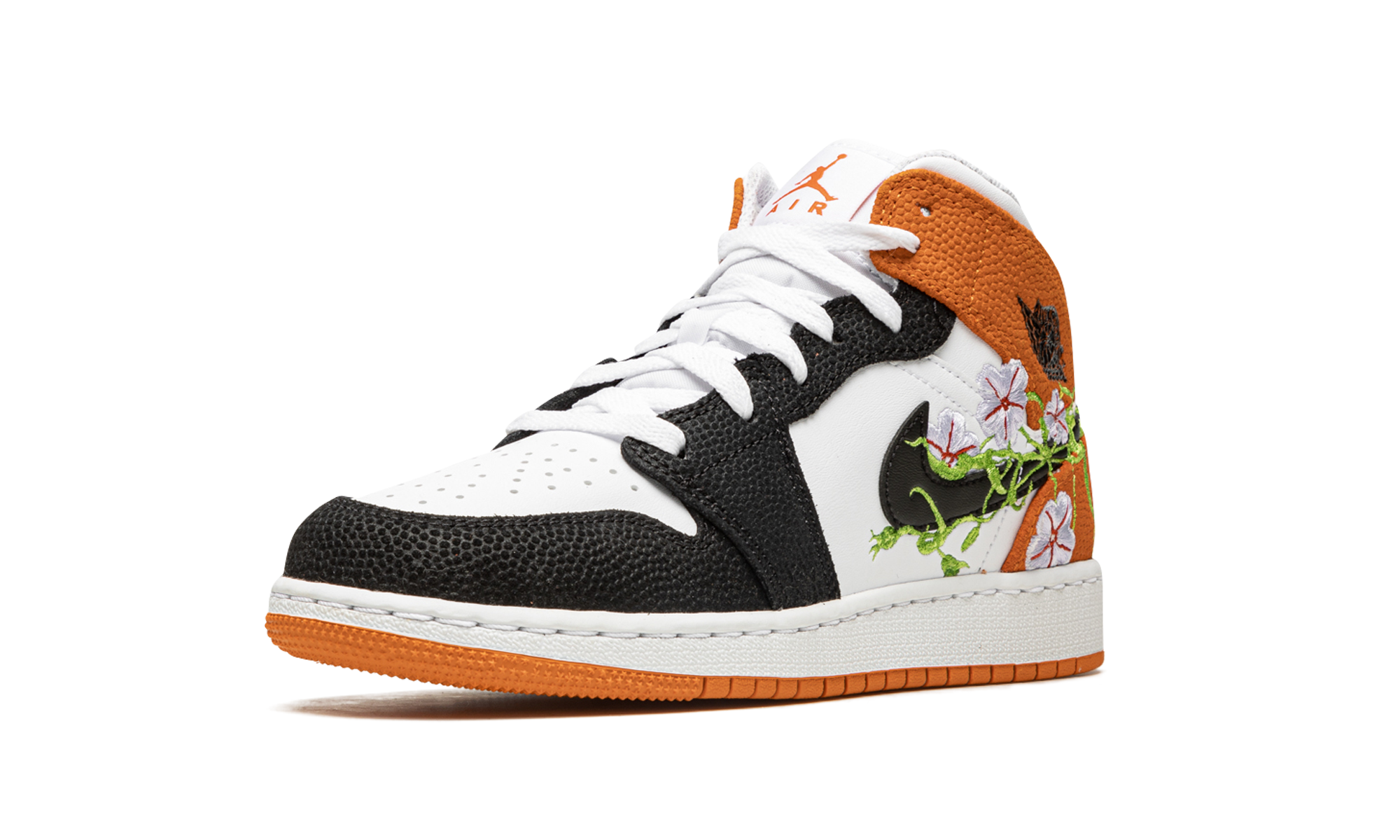 AJ 1 Mid GS "Basketball Blossom"