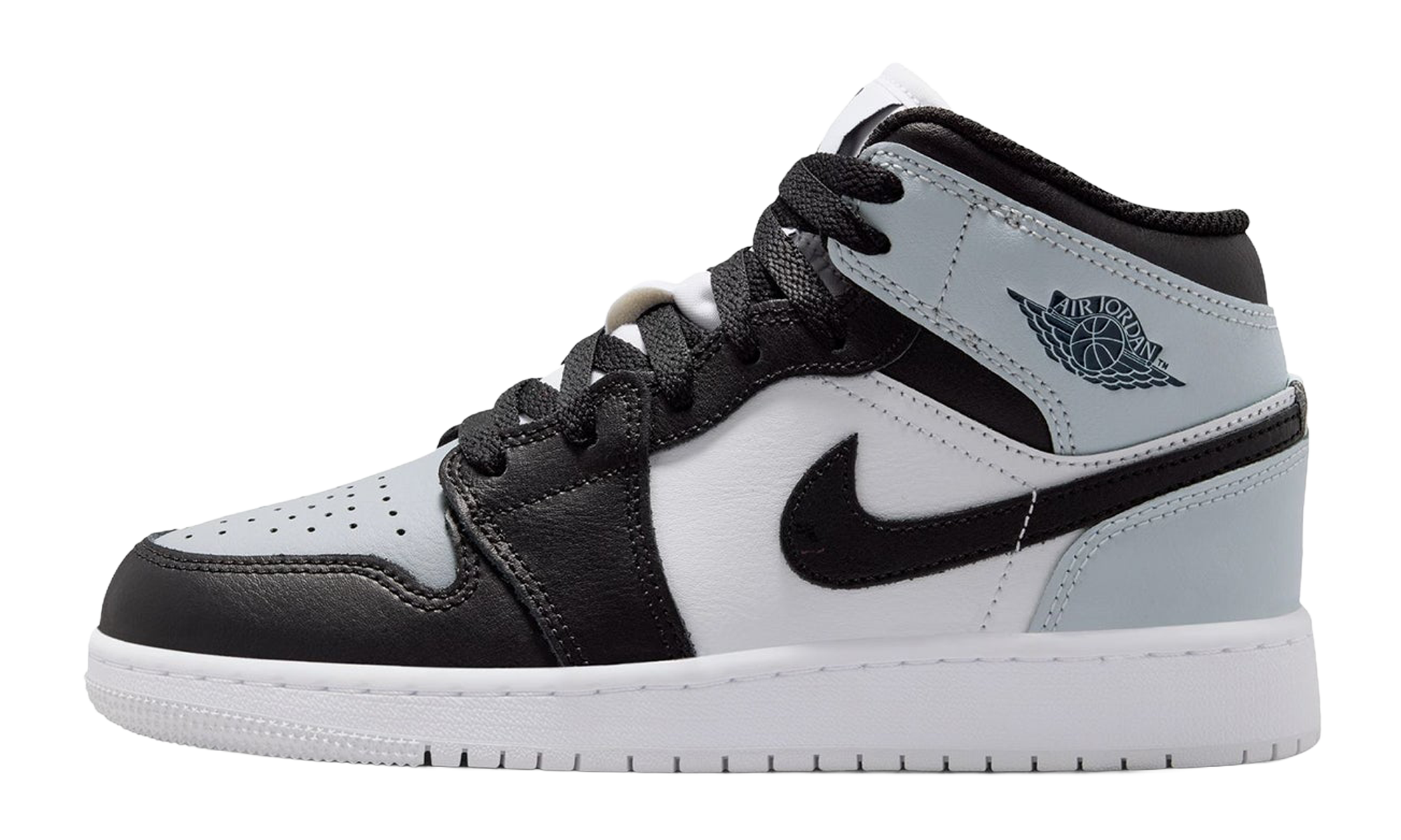 AJ 1 Mid GS "Black Aura Squadron Blue"