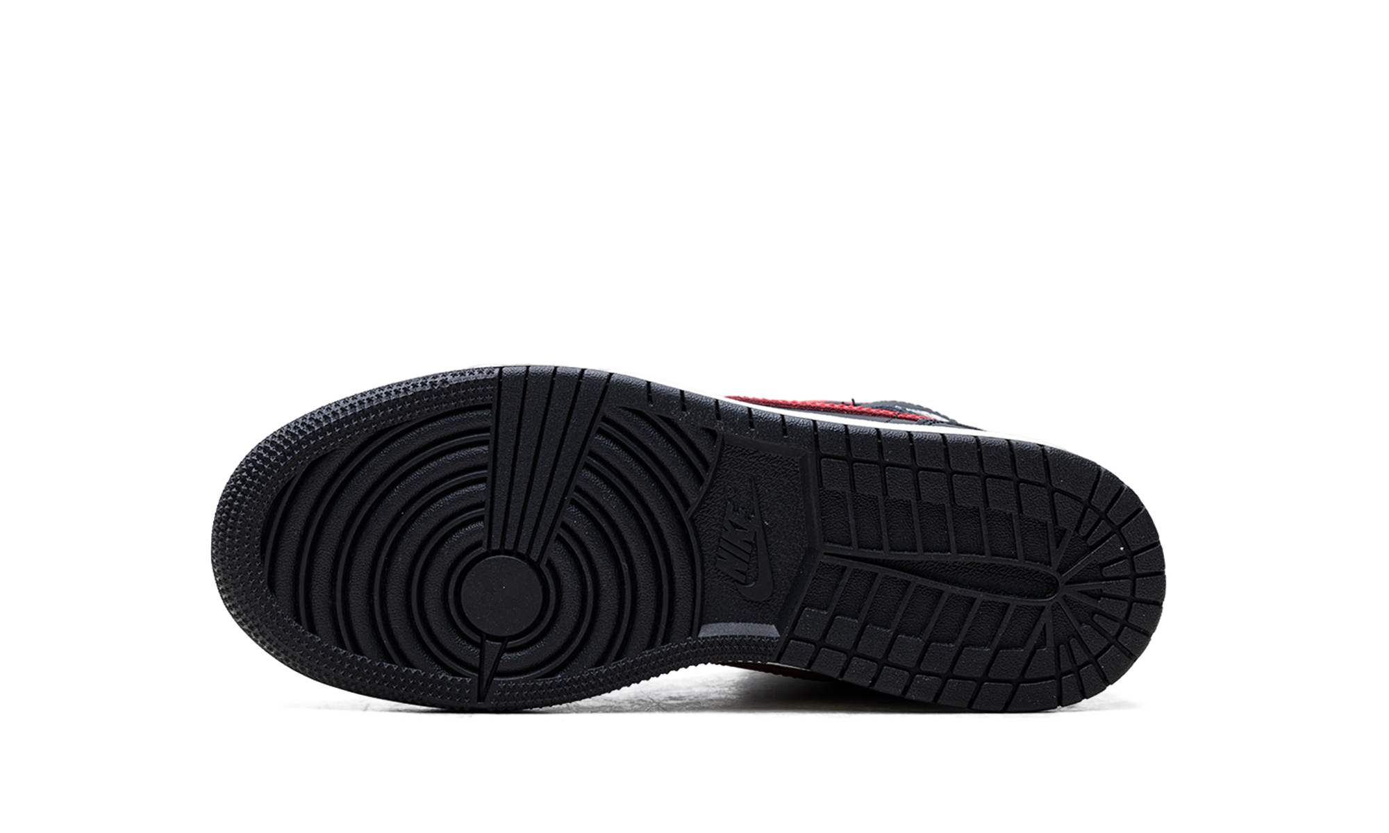 AJ 1 Mid GS "Black Summit White Varsity Red"