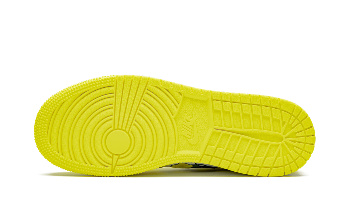 AJ 1 Mid GS "Dynamic Yellow"
