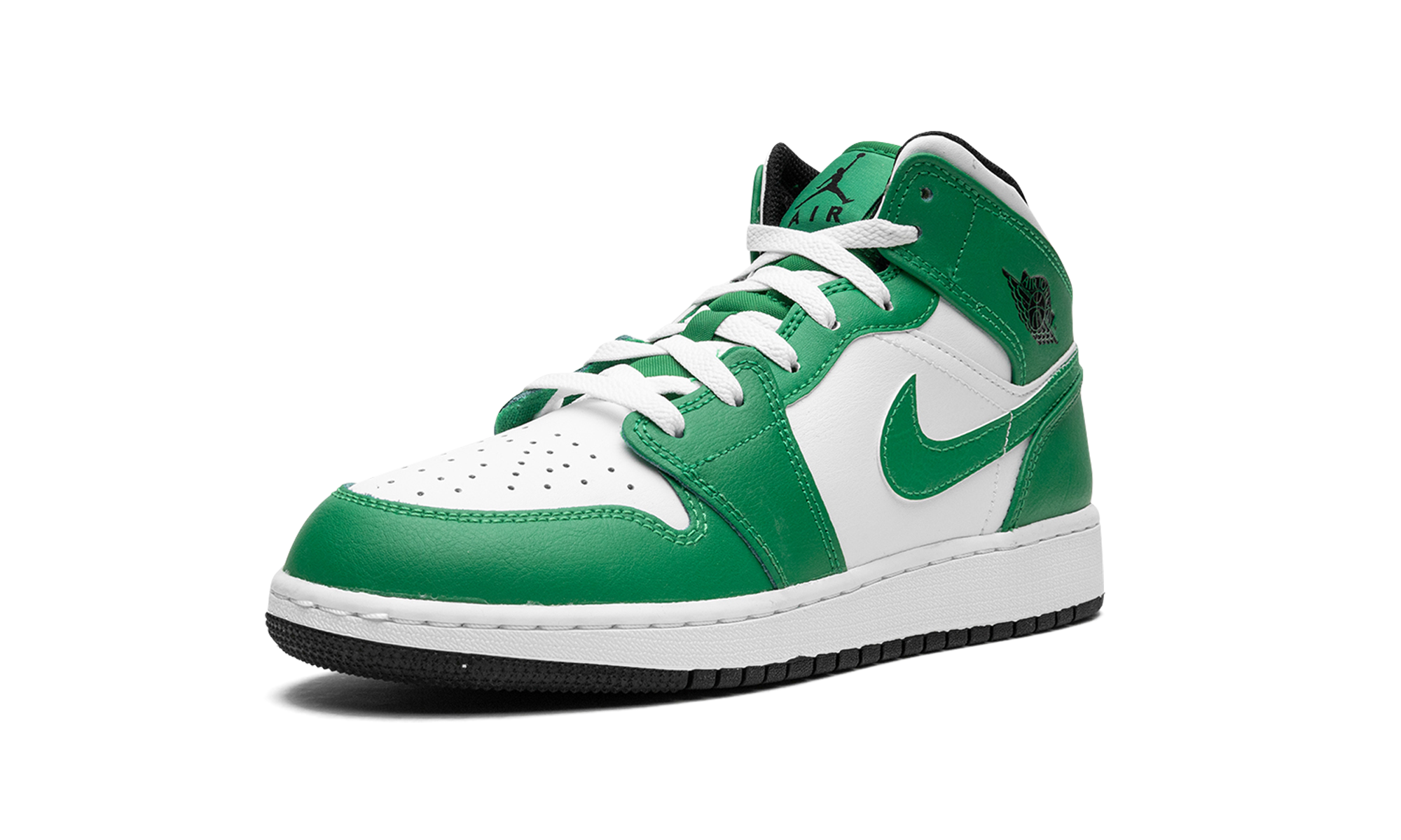 AJ 1 Mid GS "Lucky Green"
