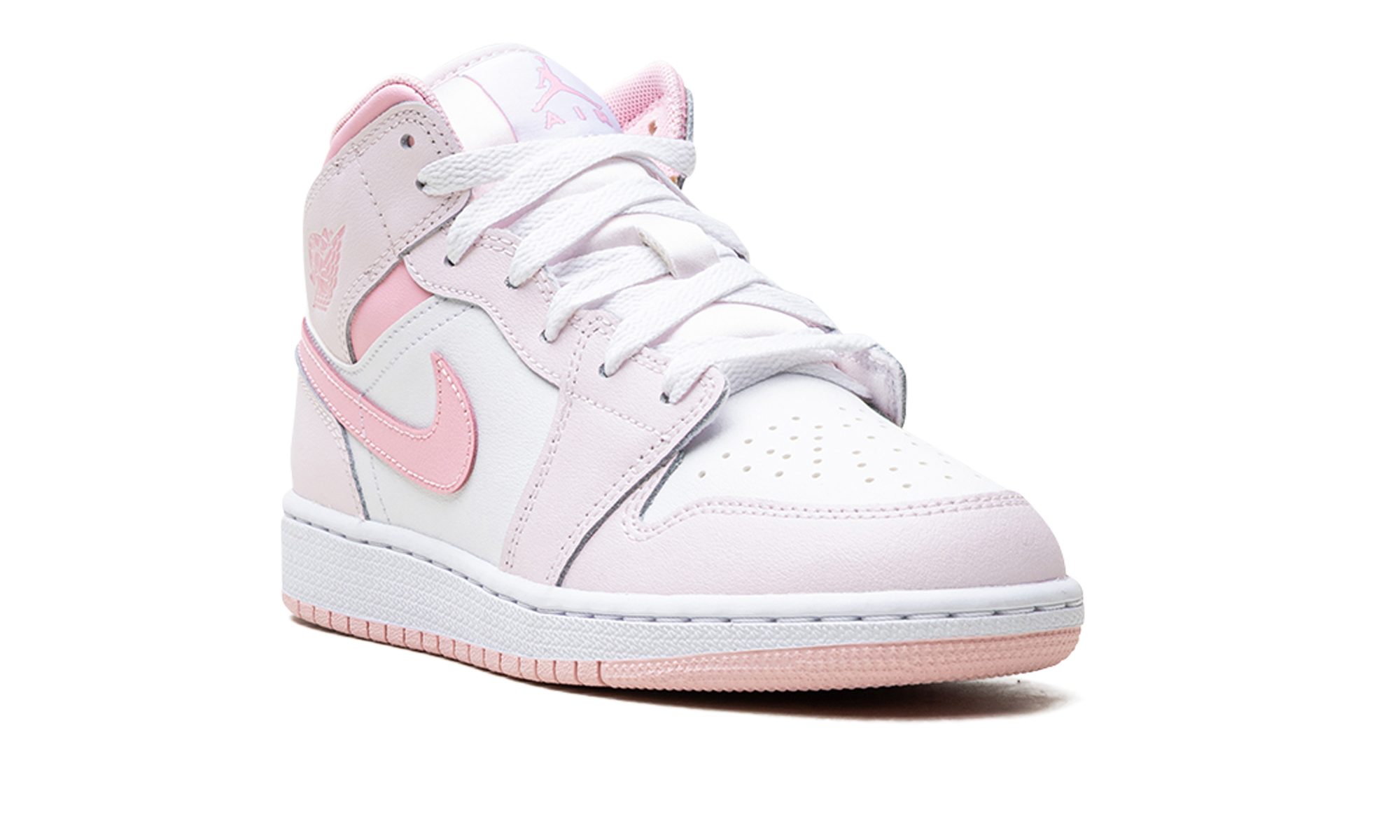 AJ 1 Mid GS "Pearl Pink"