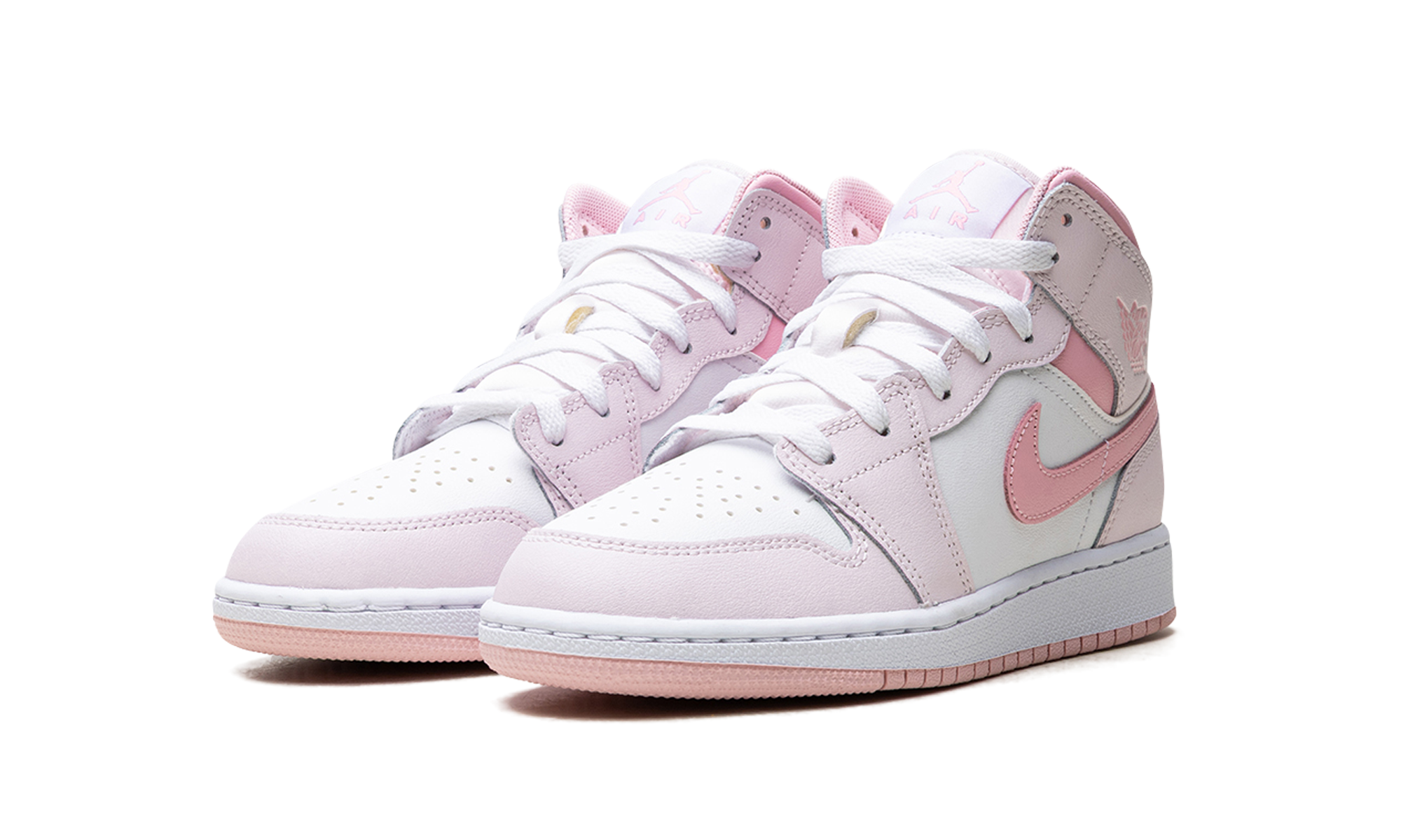 AJ 1 Mid GS "Pearl Pink"