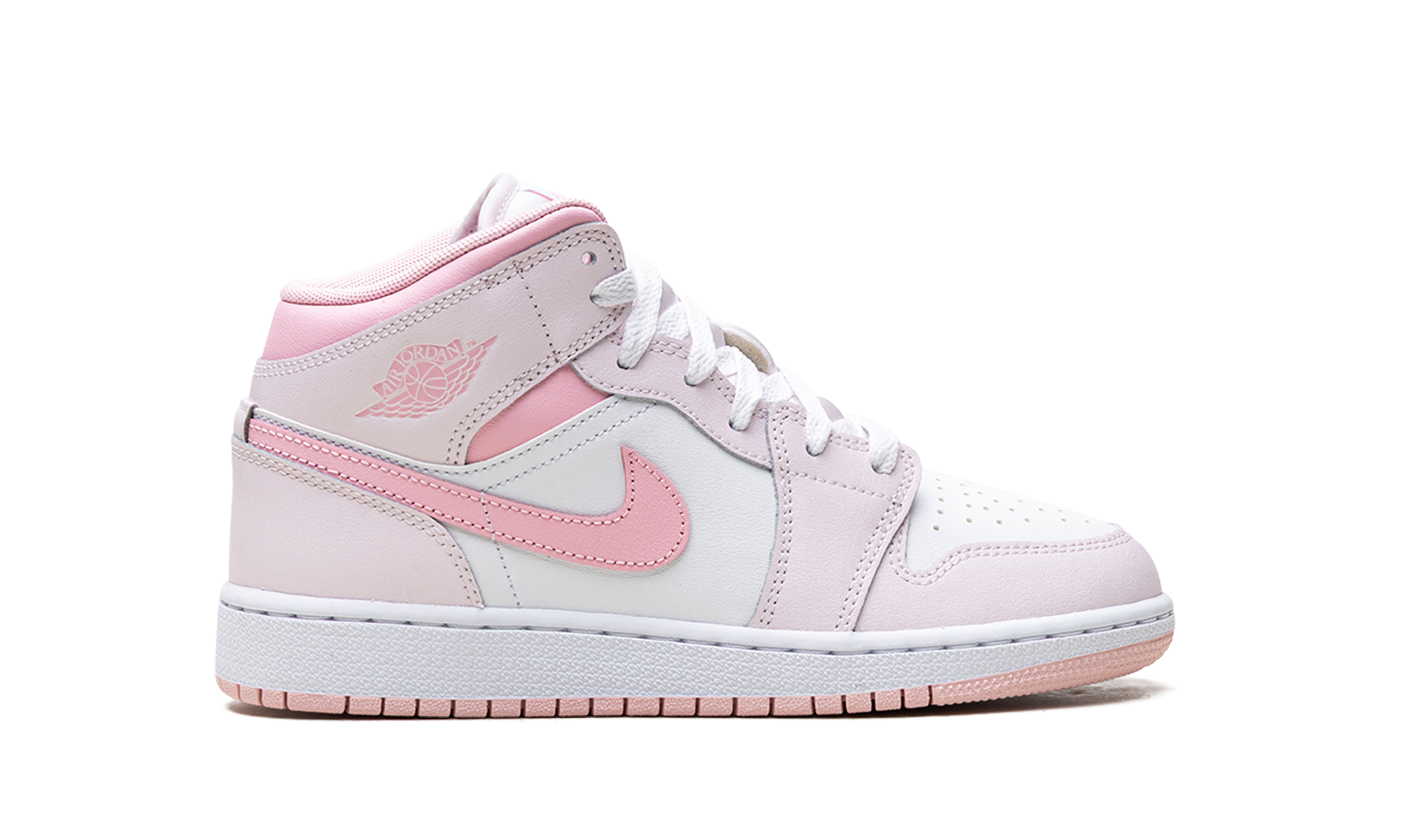 AJ 1 Mid GS "Pearl Pink"