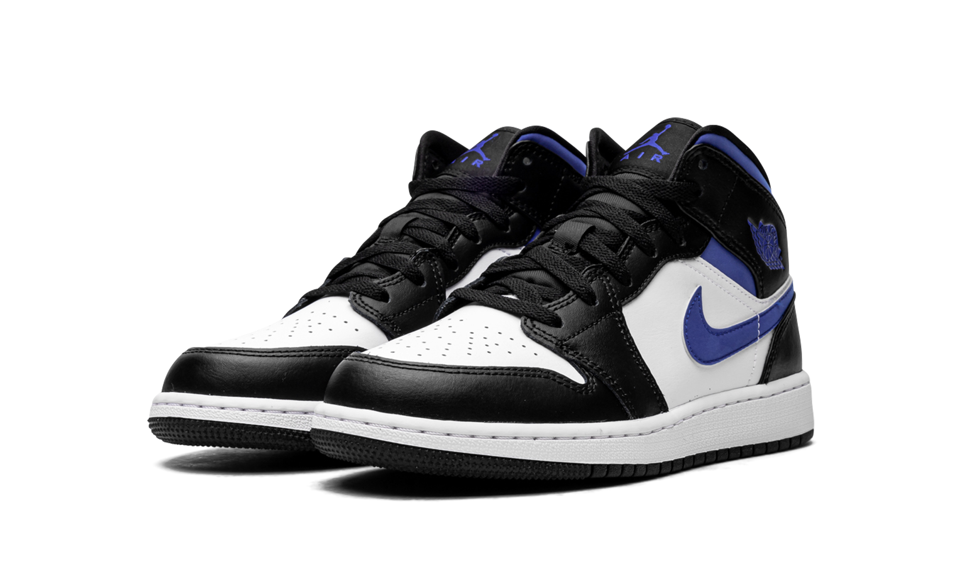 AJ 1 Mid GS "Racer Blue / Black / White"