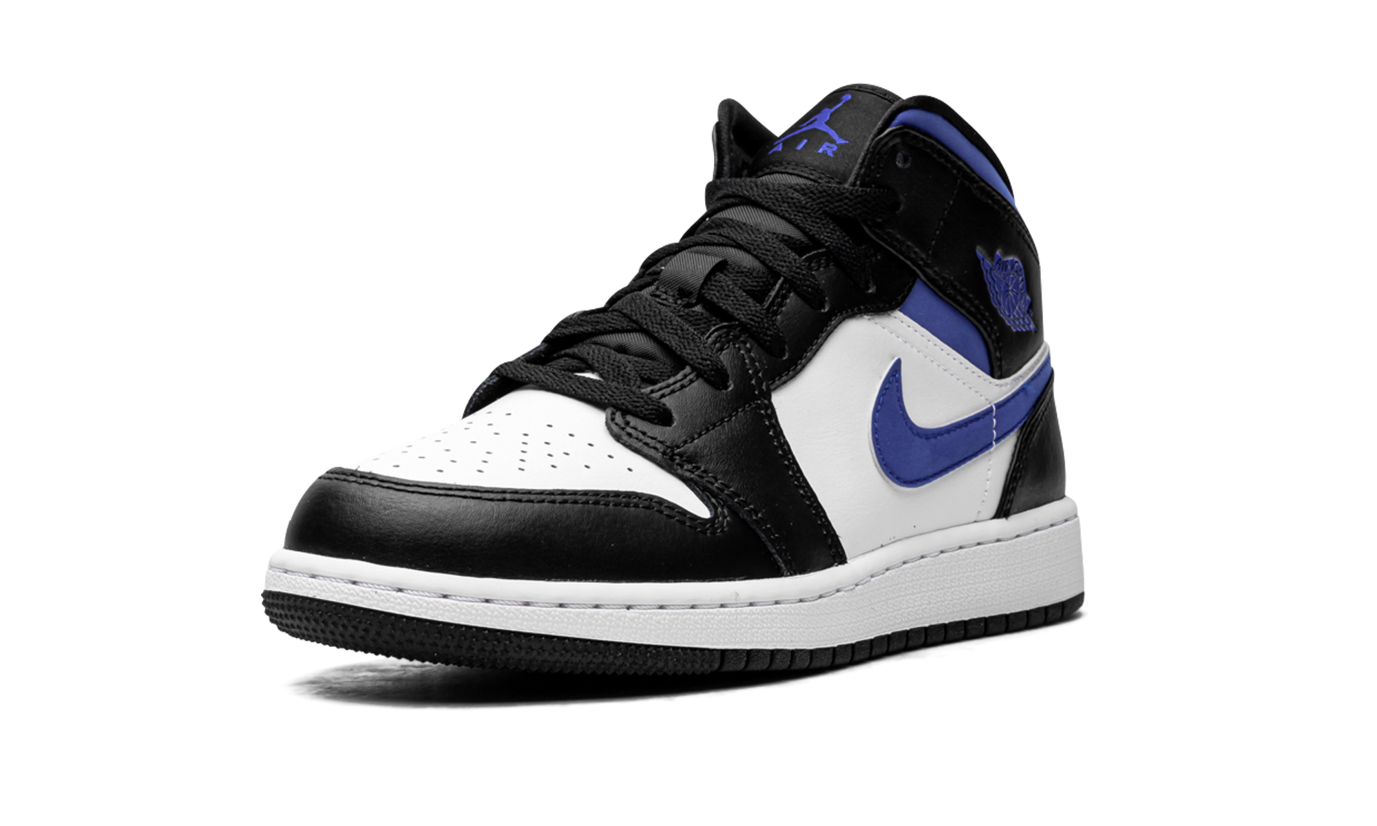 AJ 1 Mid GS "Racer Blue / Black / White"