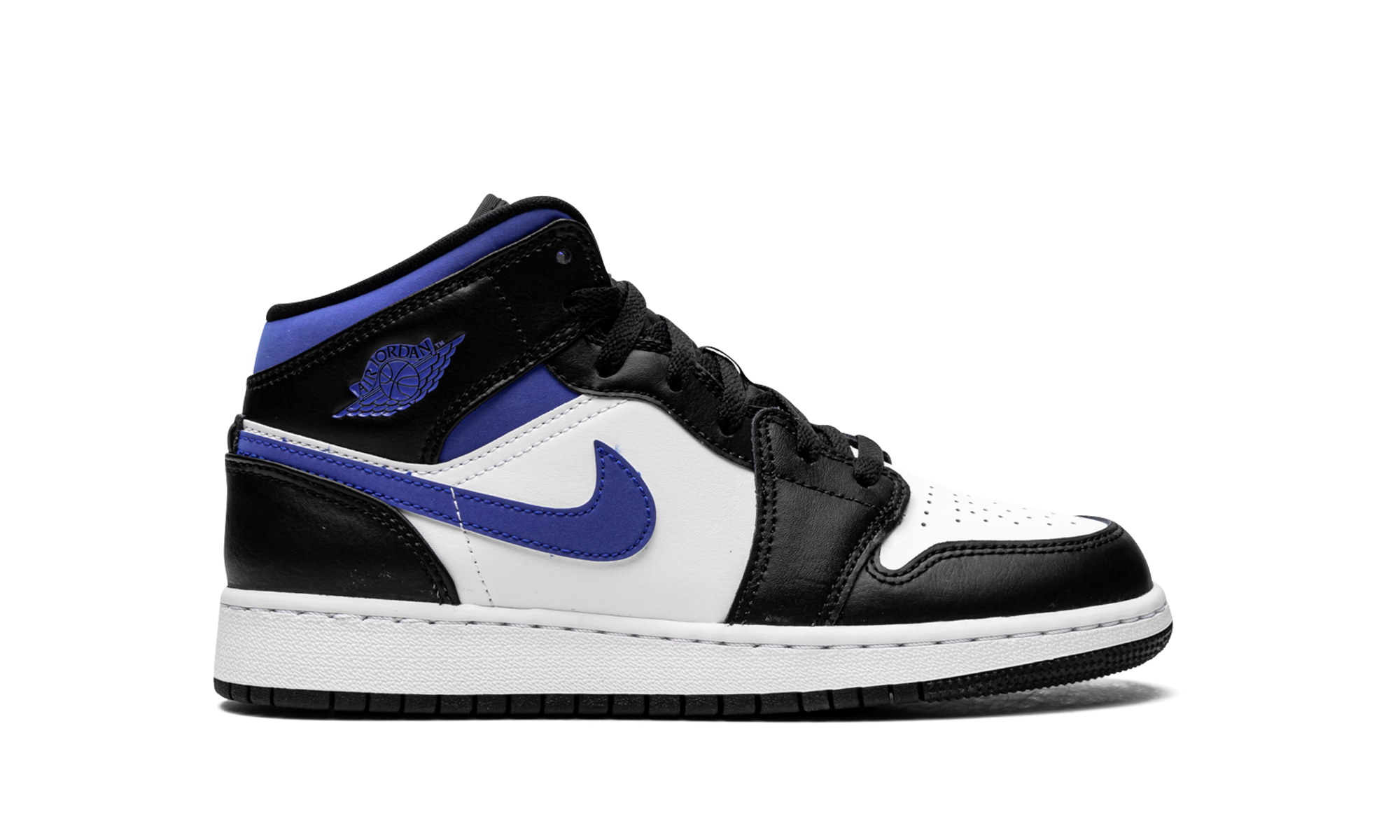 AJ 1 Mid GS "Racer Blue / Black / White"