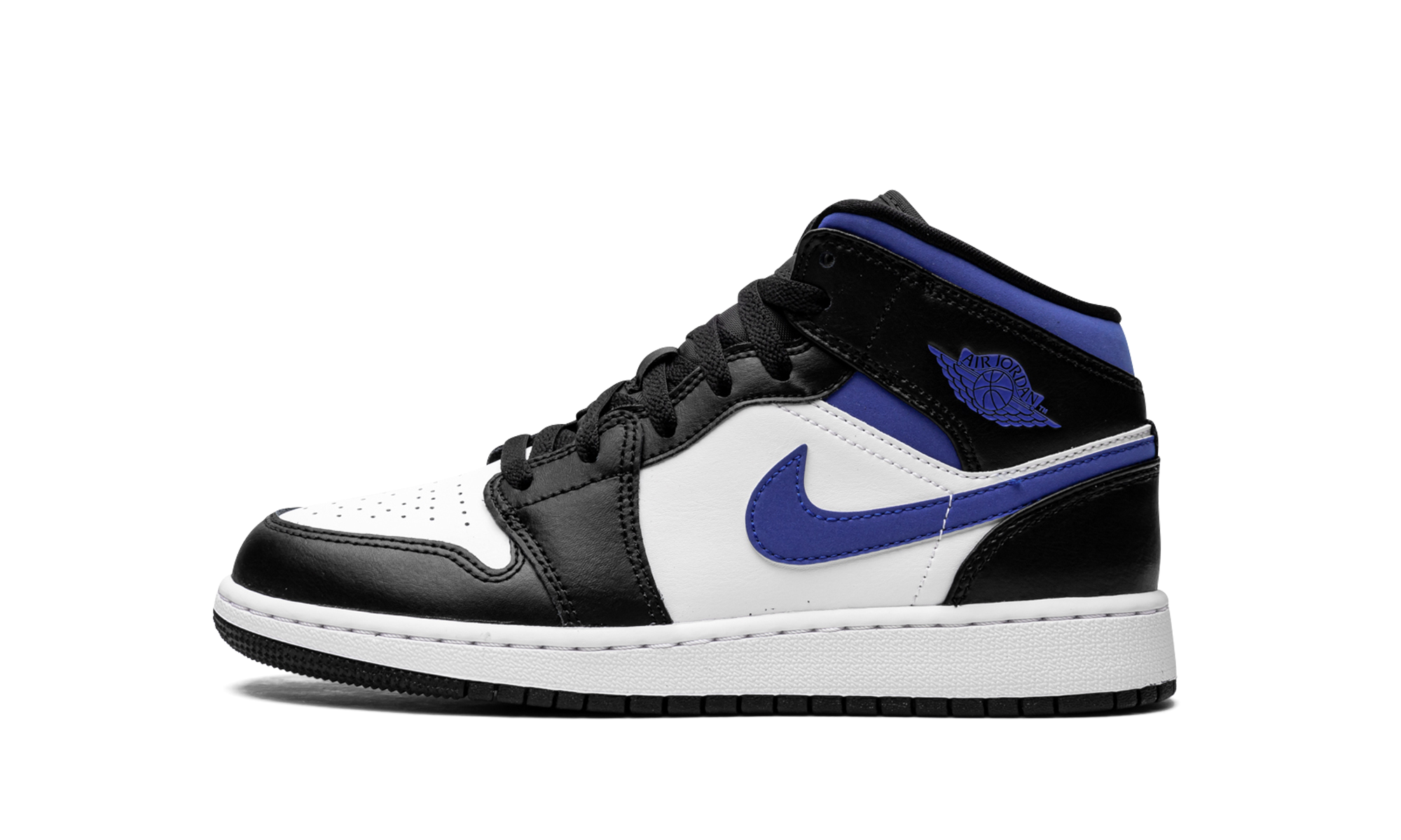 AJ 1 Mid GS "Racer Blue / Black / White"
