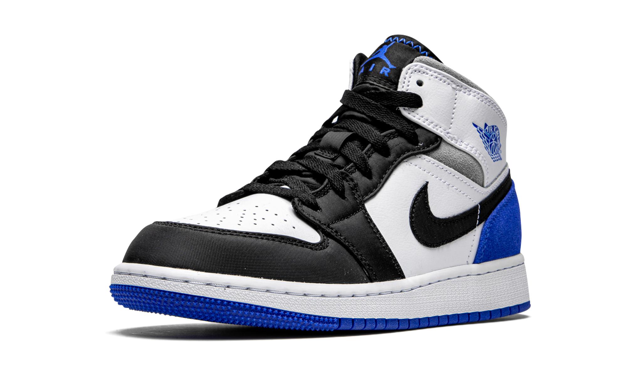 AJ 1 Mid GS "Royal White"