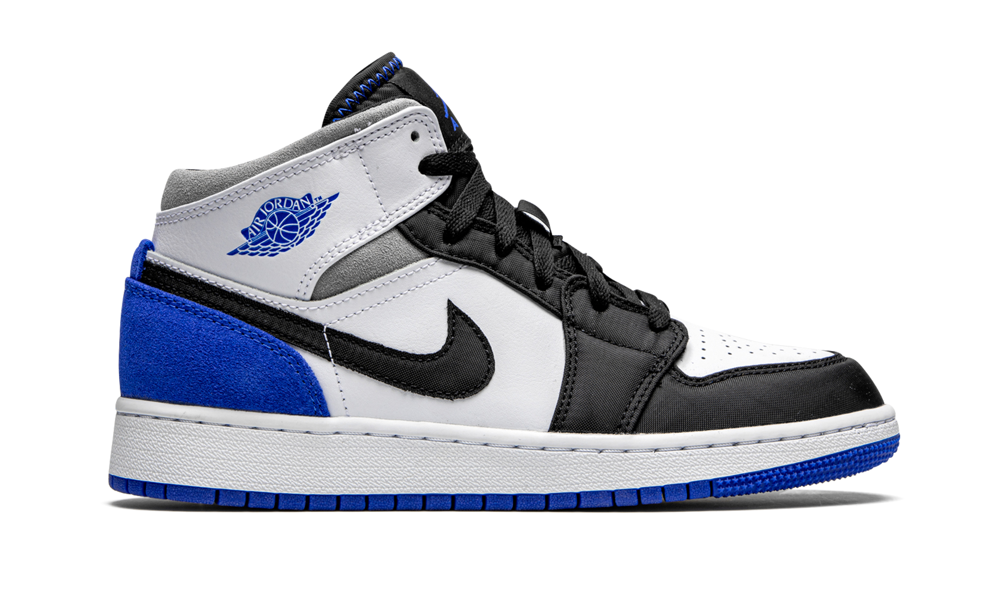 AJ 1 Mid GS "Royal White"