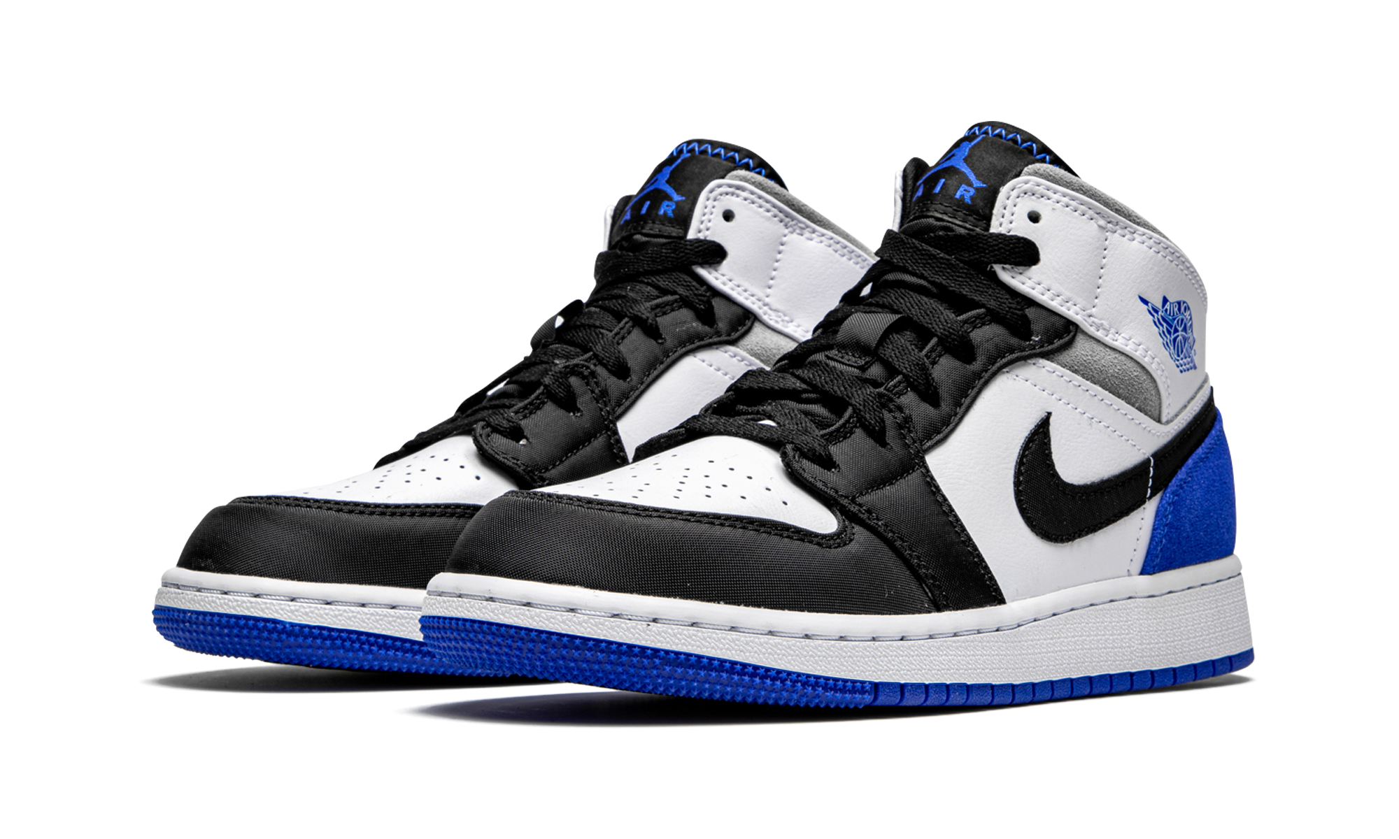 AJ 1 Mid GS "Royal White"