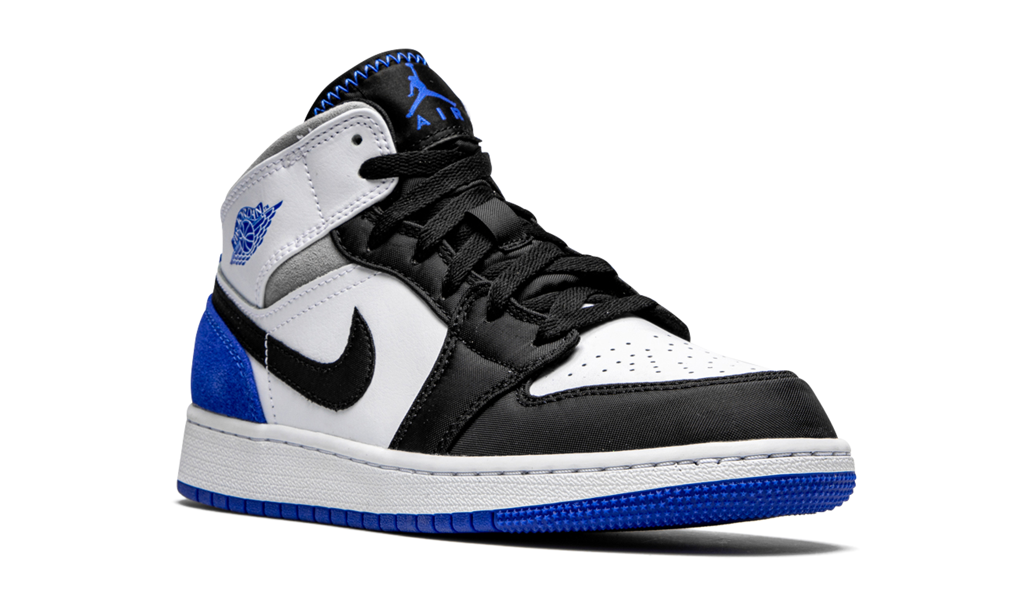 AJ 1 Mid GS "Royal White"