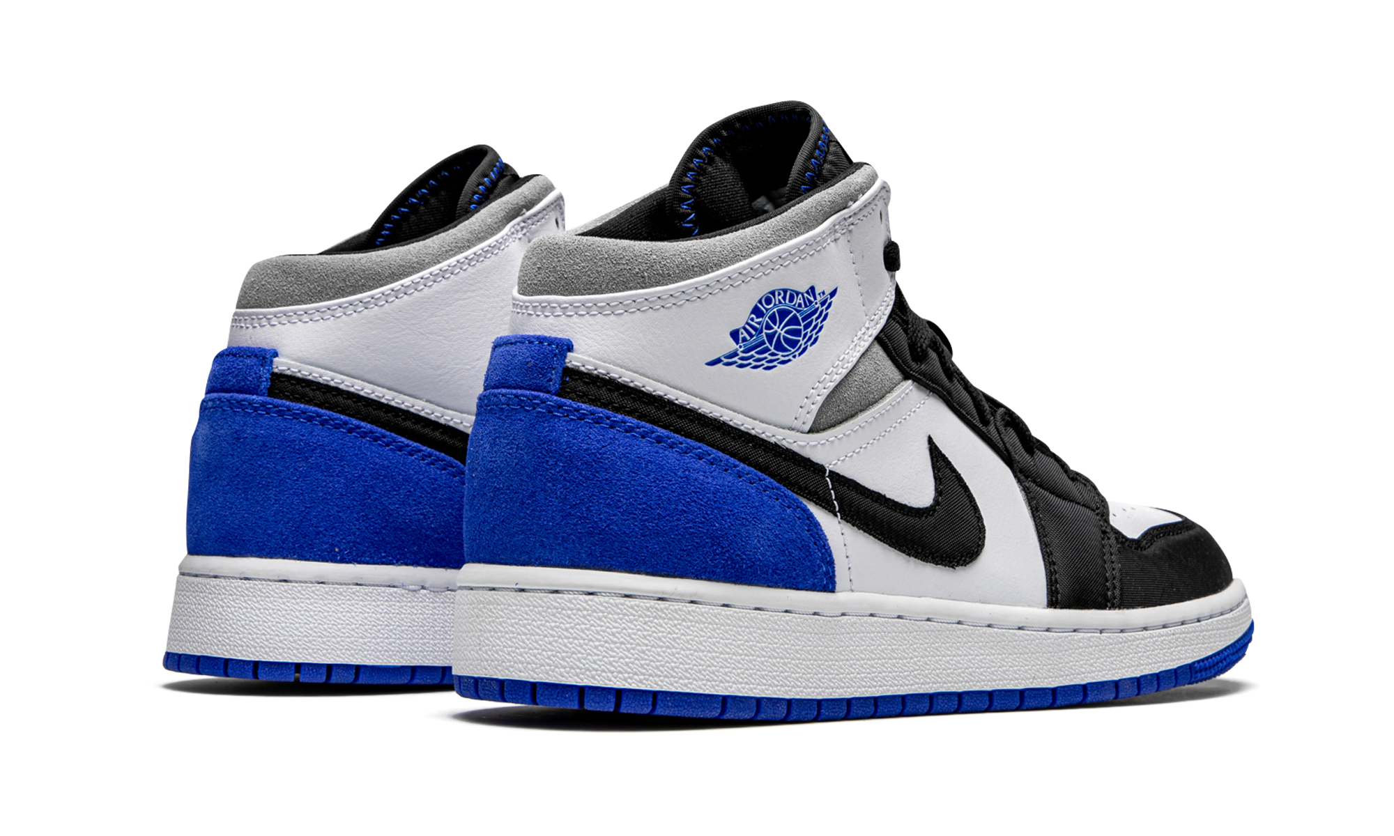 AJ 1 Mid GS "Royal White"