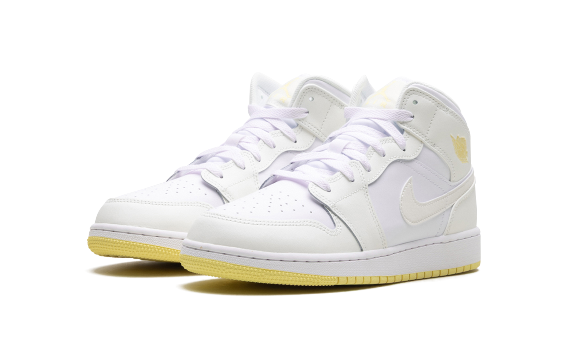 AJ 1 Mid GS "Sail Light Laser Orange"