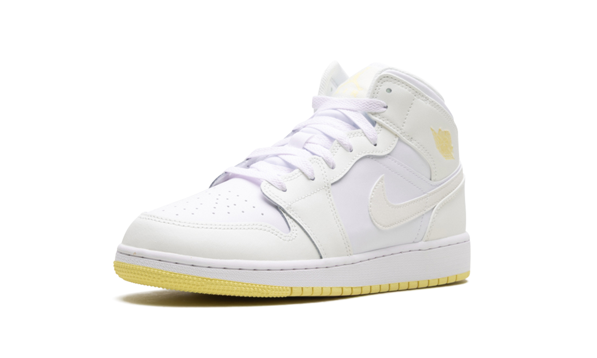 AJ 1 Mid GS "Sail Light Laser Orange"