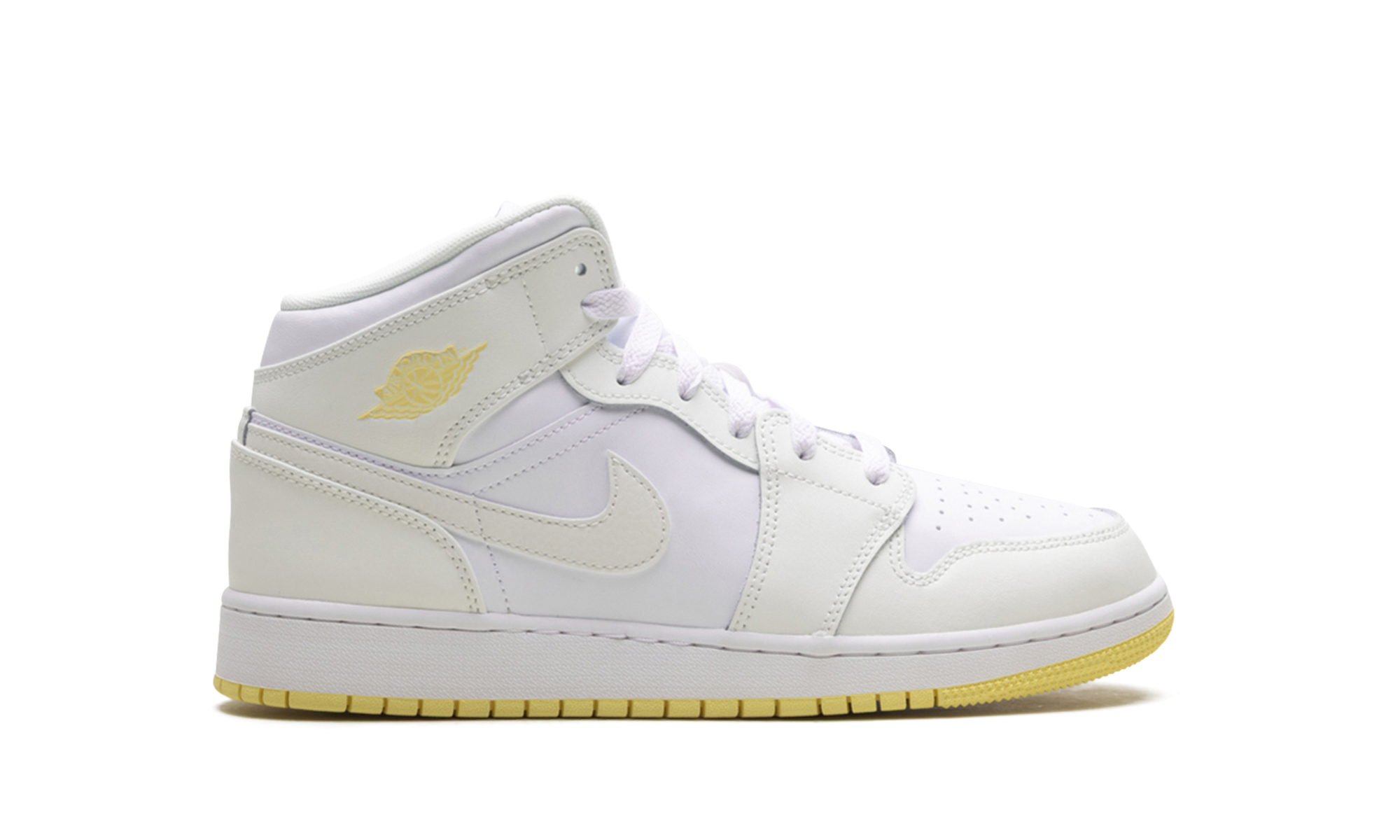 AJ 1 Mid GS "Sail Light Laser Orange"