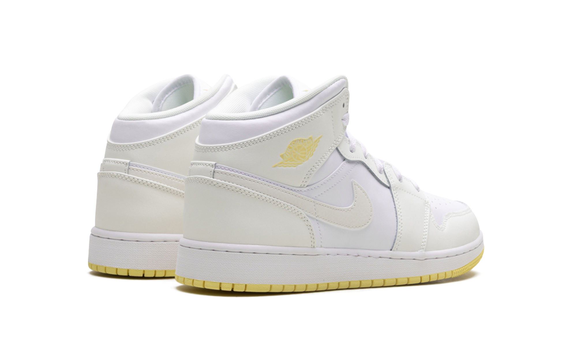 AJ 1 Mid GS "Sail Light Laser Orange"