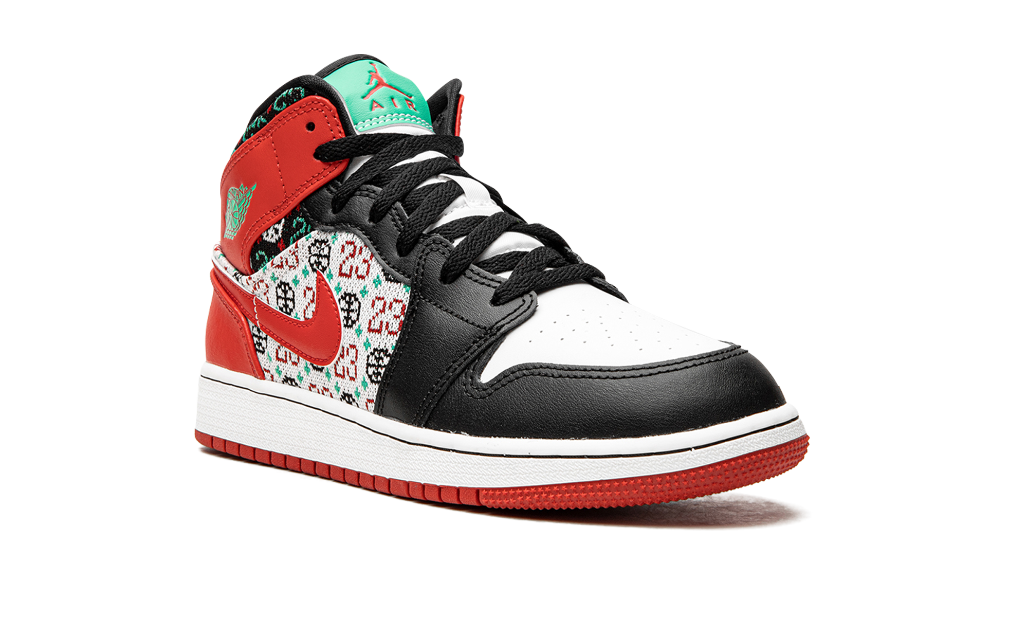 AJ 1 Mid GS "Ugly Christmas Sweater"