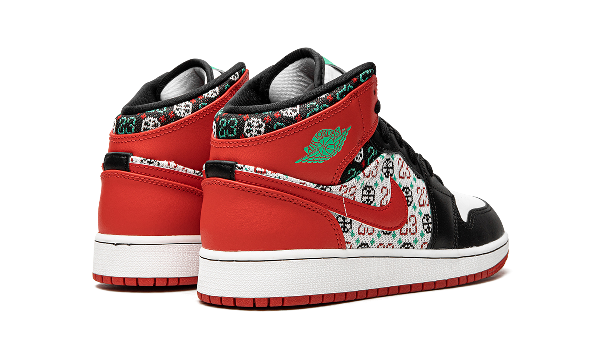 AJ 1 Mid GS "Ugly Christmas Sweater"