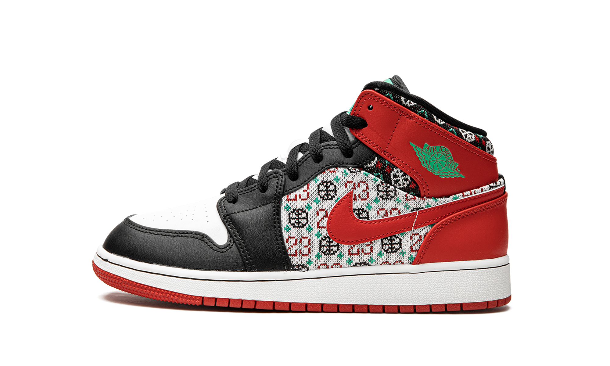 AJ 1 Mid GS "Ugly Christmas Sweater"