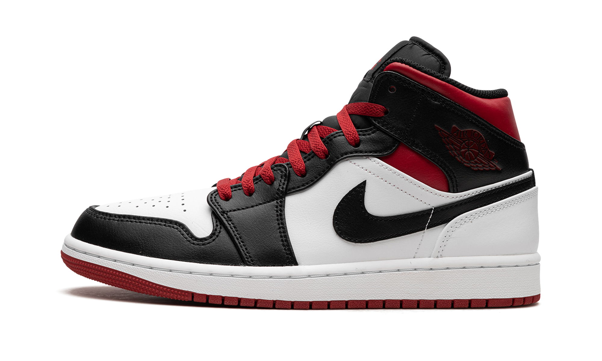 AJ 1 Mid "Gym Red Black Toe"
