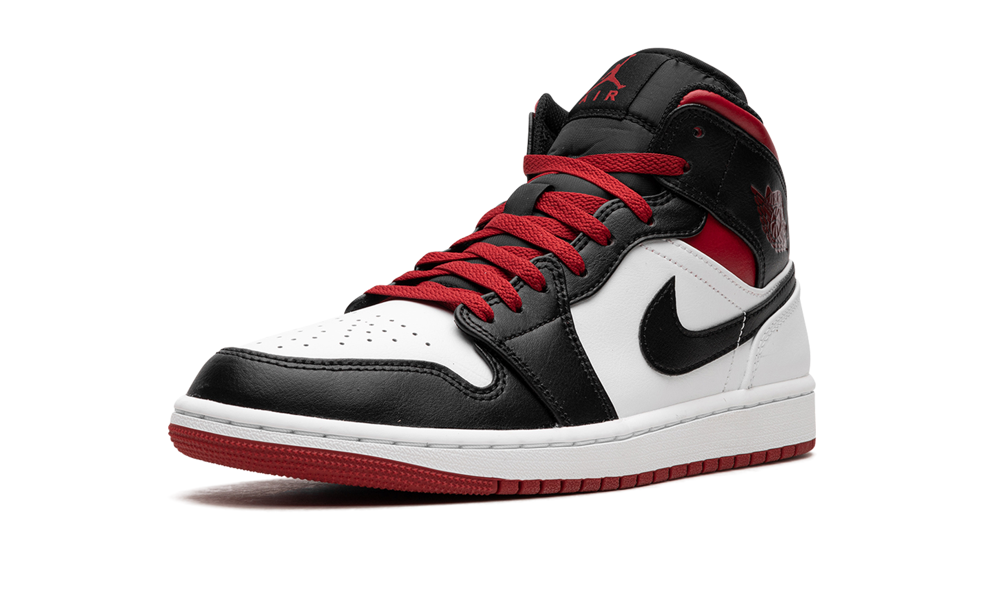 AJ 1 Mid "Gym Red Black Toe"