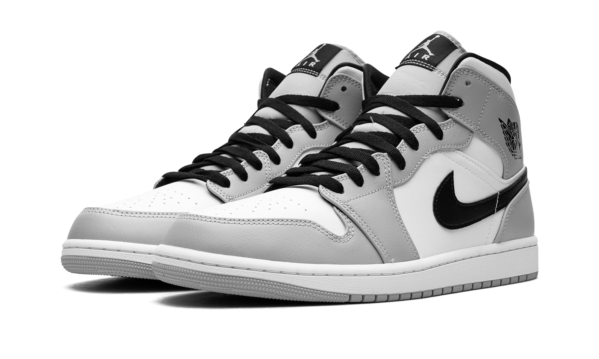 AJ 1 Mid "Light Smoke Grey"