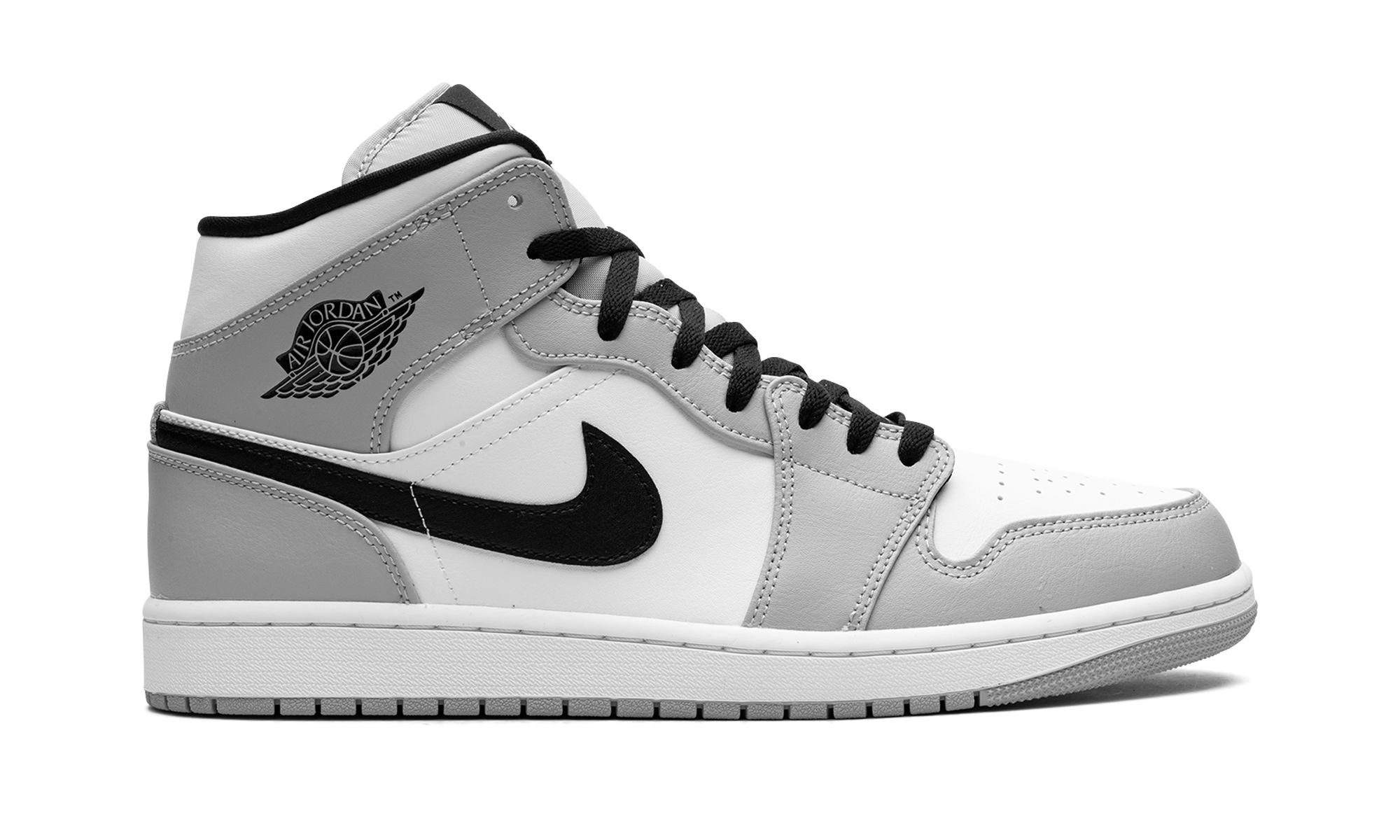 AJ 1 Mid "Light Smoke Grey"