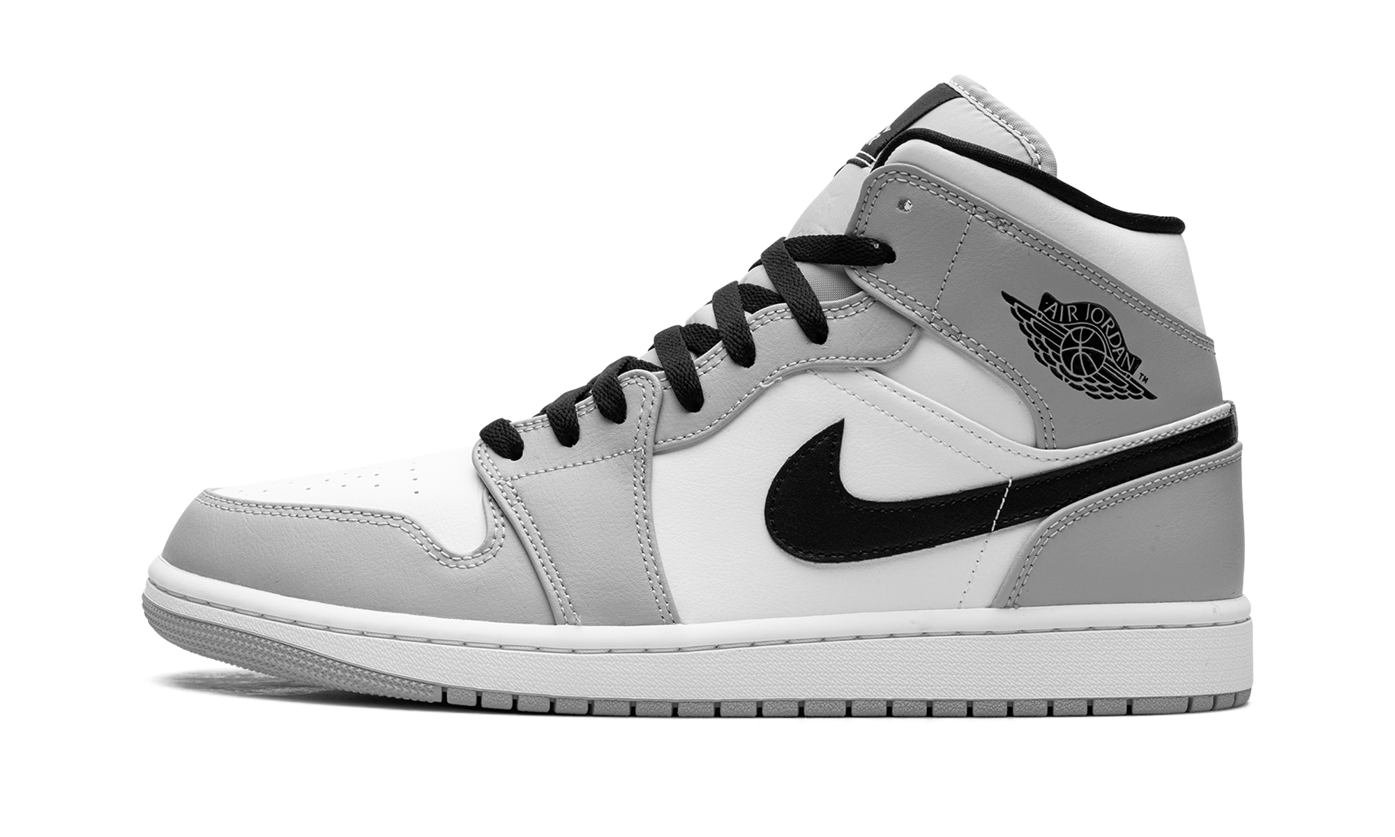 AJ 1 Mid "Light Smoke Grey"