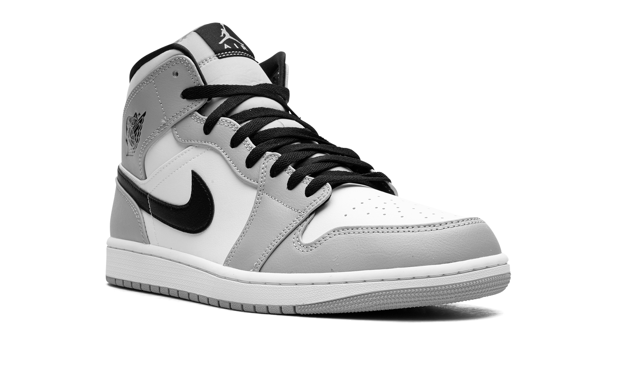 AJ 1 Mid "Light Smoke Grey"