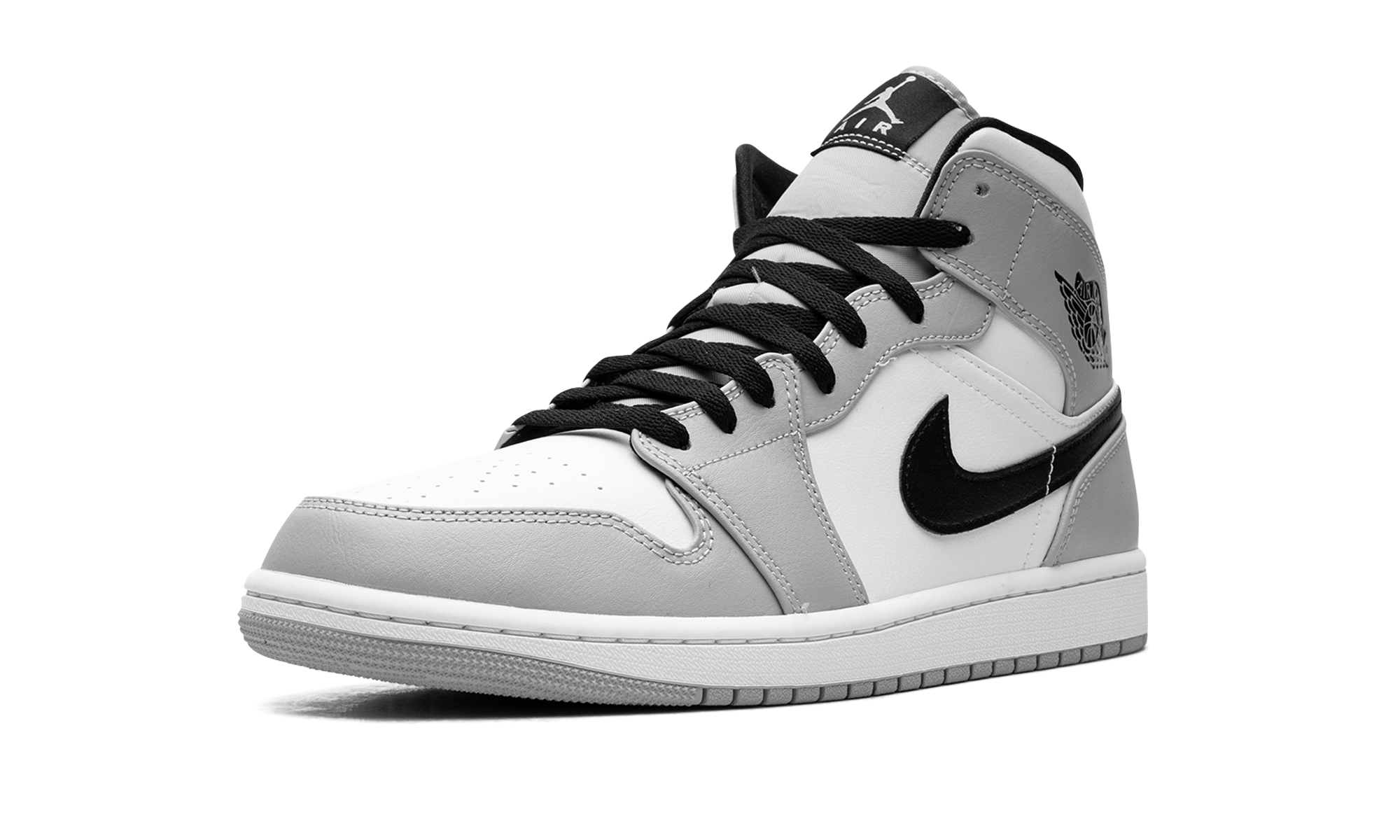 AJ 1 Mid "Light Smoke Grey"