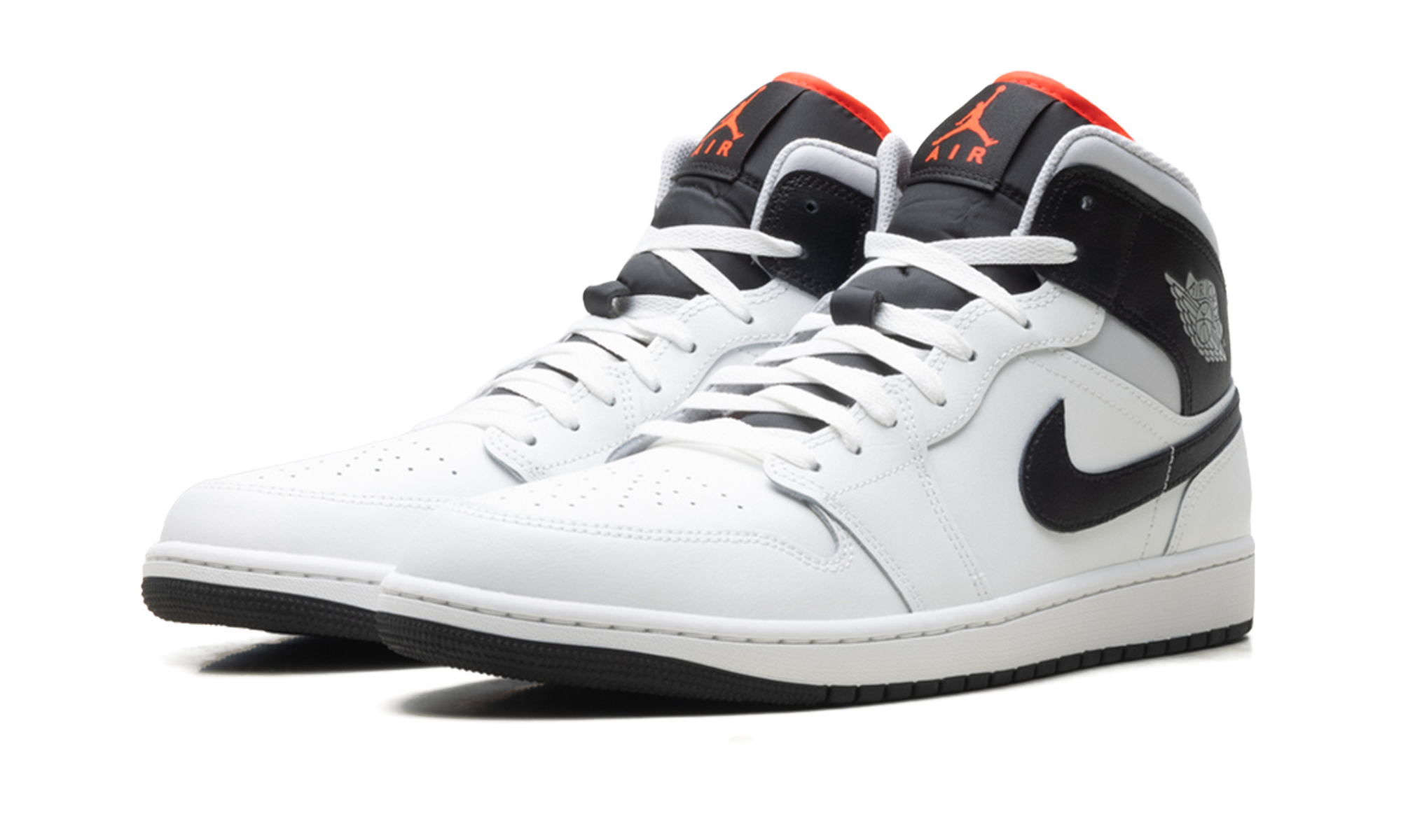 AJ 1 Mid "Neutral Grey / Infrared"