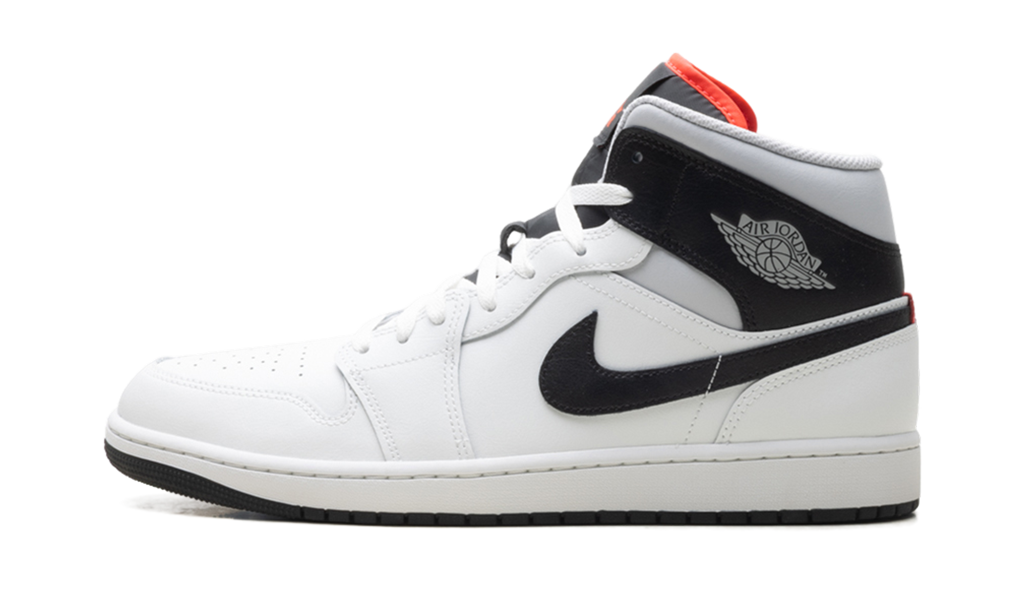 AJ 1 Mid "Neutral Grey / Infrared"